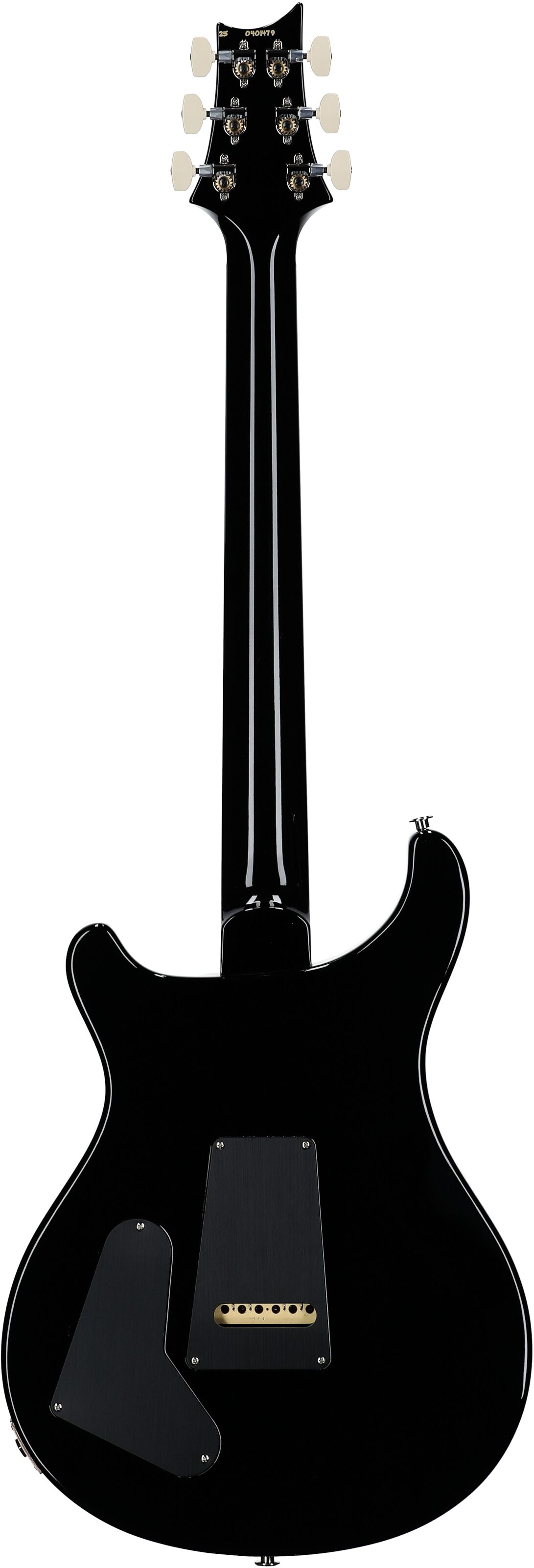 PRS Paul Reed Smith Studio Electric Guitar (with Case), Charcoal Burst, Serial Number 0401479, Full Straight Back
