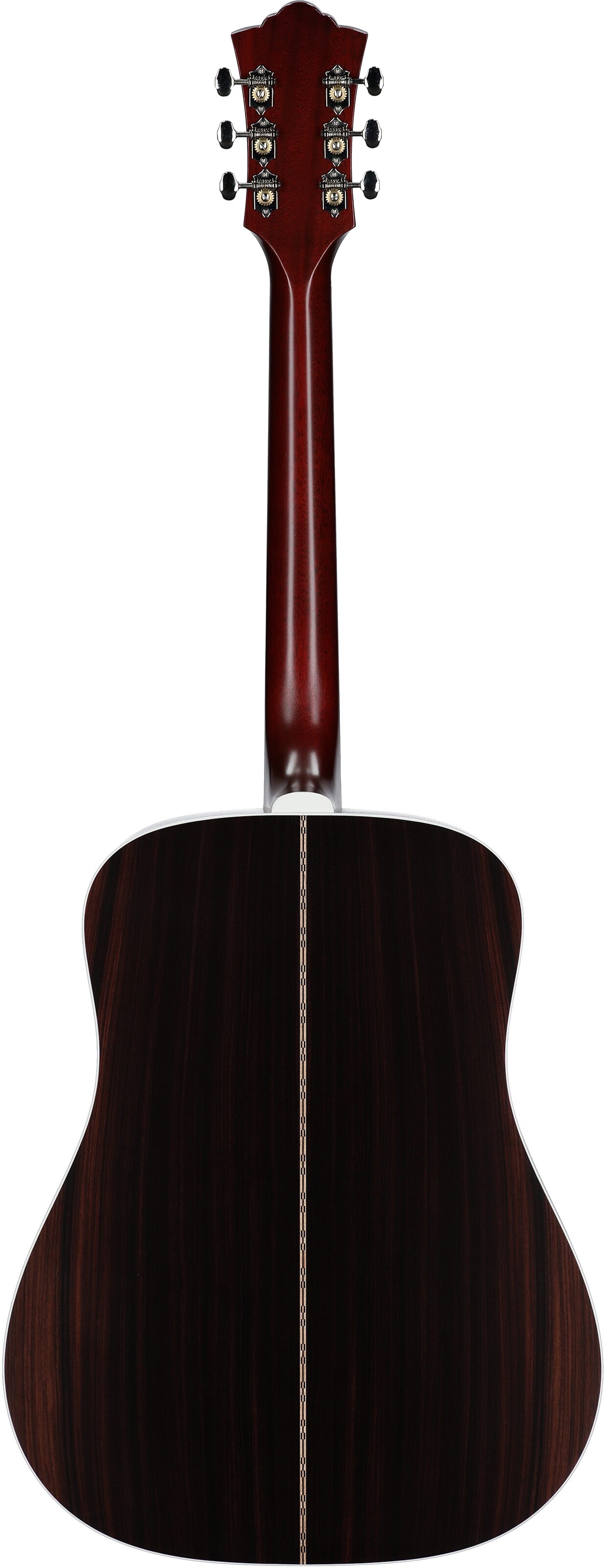 Guild D-50 Standard Dreadnought Acoustic Guitar, Antique Burst, Serial Number US250088, Full Straight Back