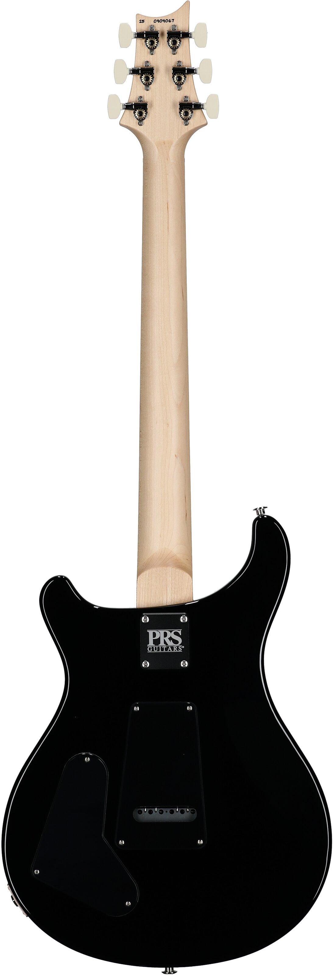 PRS Paul Reed Smith Swamp Ash Special Maple Electric Guitar (with Gig Bag), Scarlet Smokeburst, Serial Number 0404067, Full Straight Back