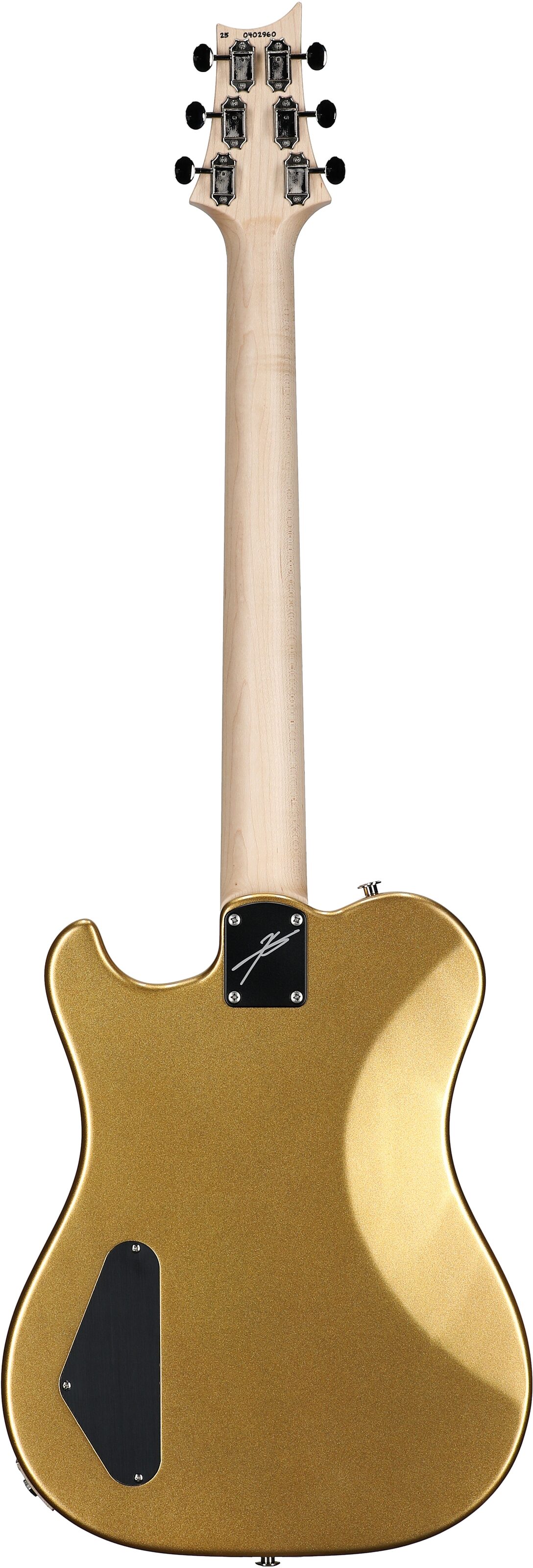 PRS Paul Reed Smith Myles Kennedy Electric Guitar (with Gig Bag), Egyptian Gold Metallic, Serial Number 0402960, Full Straight Back
