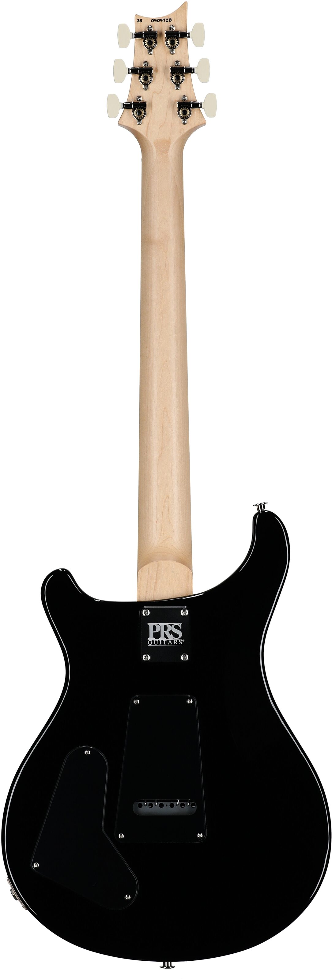 PRS Paul Reed Smith Swamp Ash Special Maple Electric Guitar (with Gig Bag), White Doghair, Serial Number 0404728, Full Straight Back