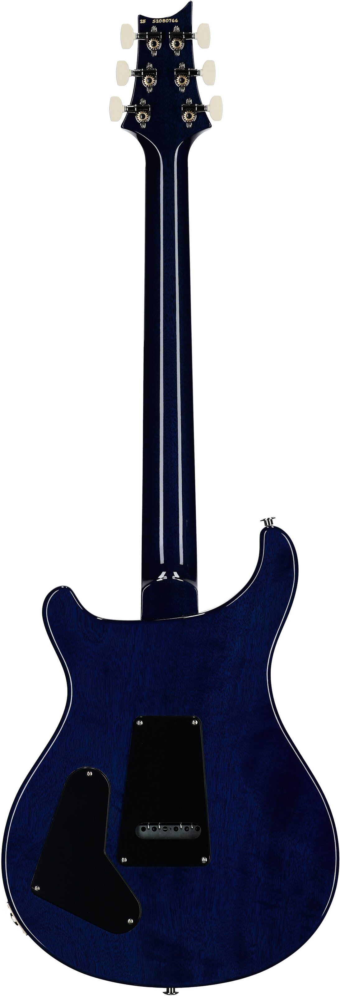 PRS Paul Reed Smith S2 Special Semi-Hollow Electric Guitar (with Gig Bag), Faded Gray Black Blue Burst, Serial Number S2080766, Full Straight Back