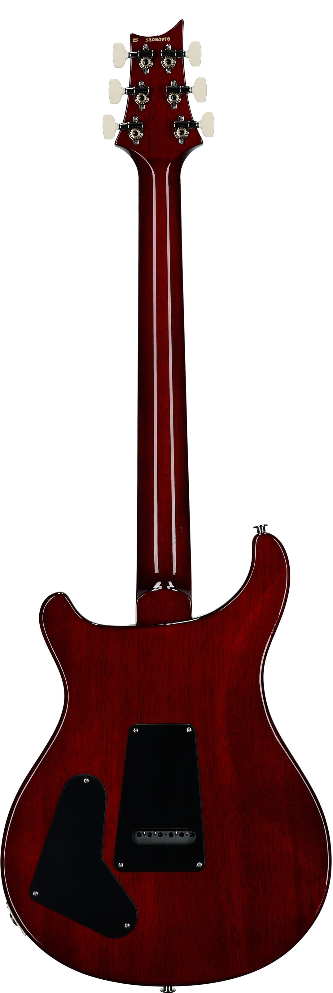 PRS Paul Reed Smith S2 Studio Electric Guitar, Dark Cherry Sunburst, Serial Number S2080978, Full Straight Back