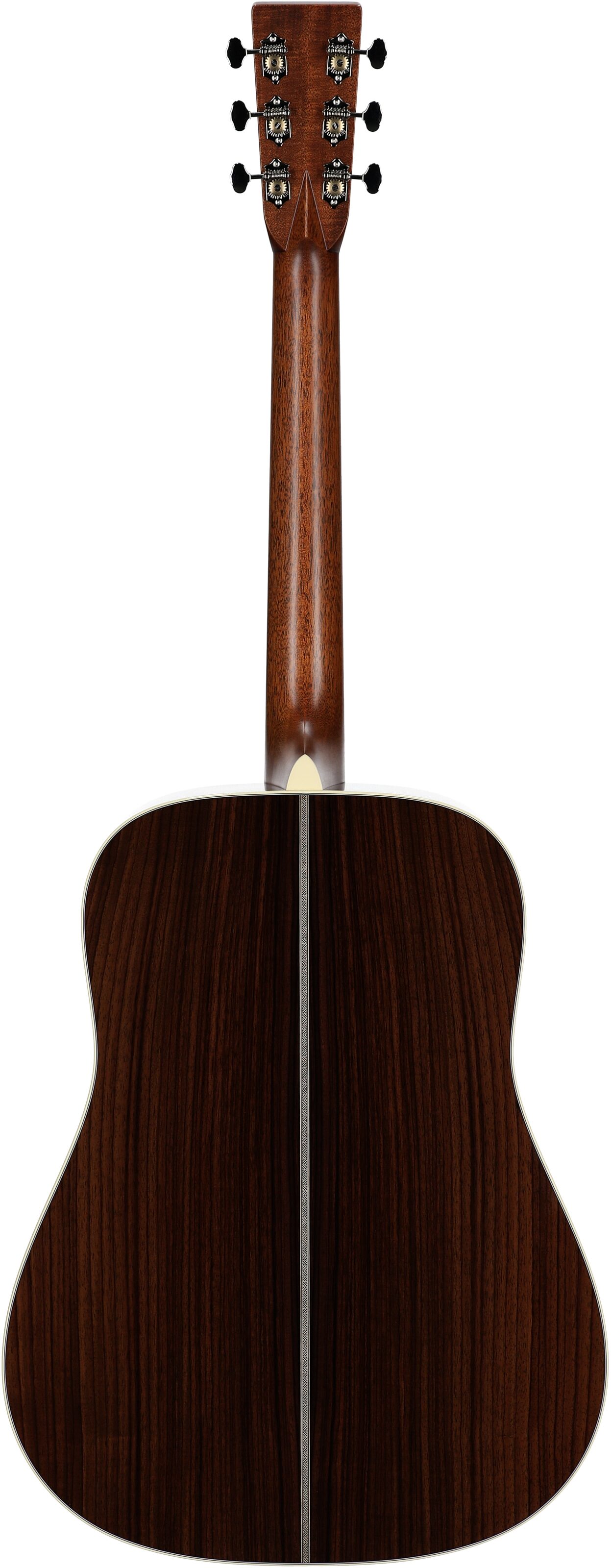 Martin HD-28-v2 Acoustic Guitar (with Case), Natural, Serial Number M2966005, Full Straight Back