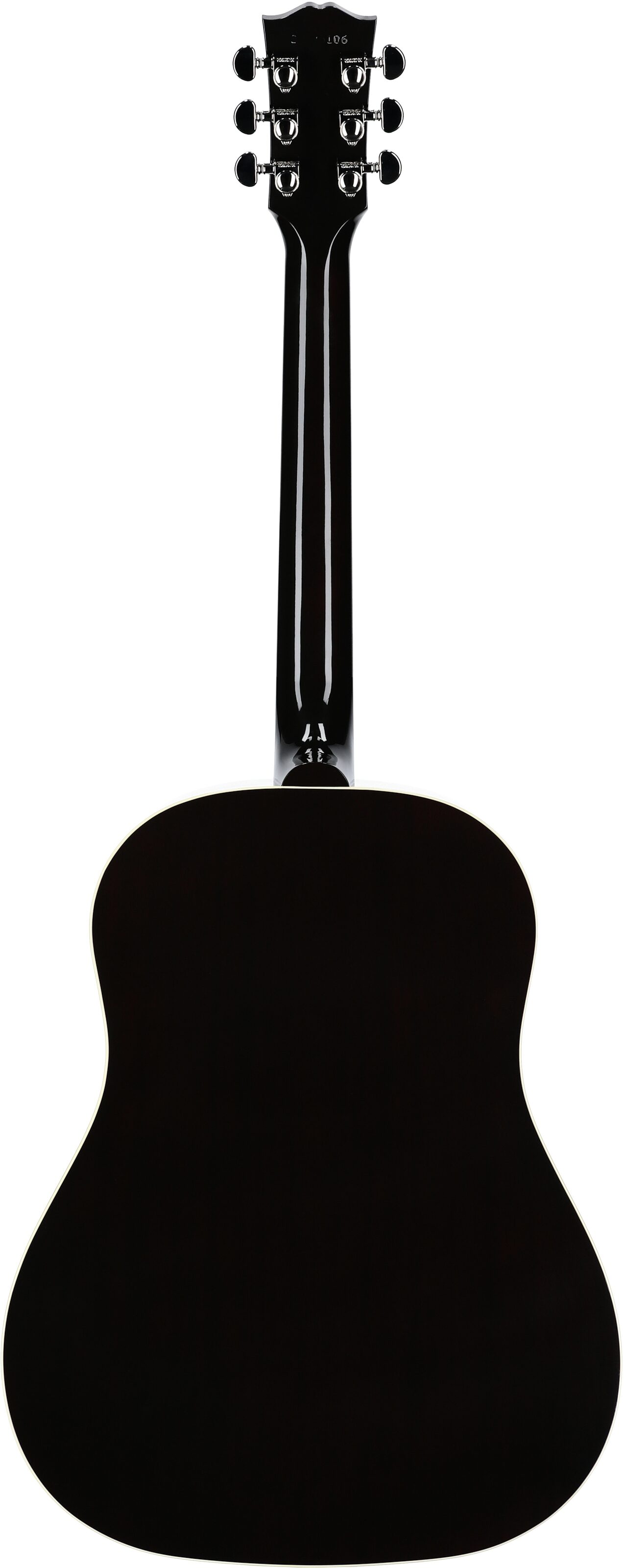 Gibson J-45 Standard Acoustic-Electric Guitar (with Case), Vintage Sunburst, Serial Number 21295106, Full Straight Back