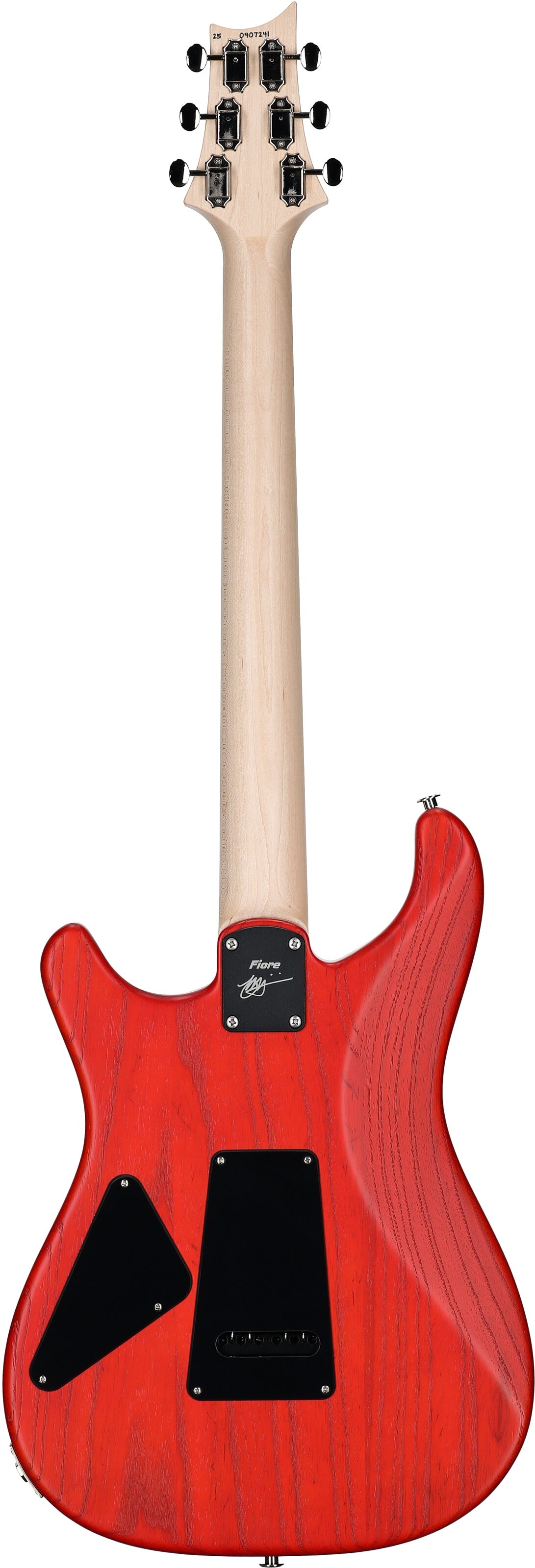 PRS Paul Reed Smith Fiore Satin Electric Guitar (with Gig Bag), Amaryllis, Serial Number 0407241, Full Straight Back