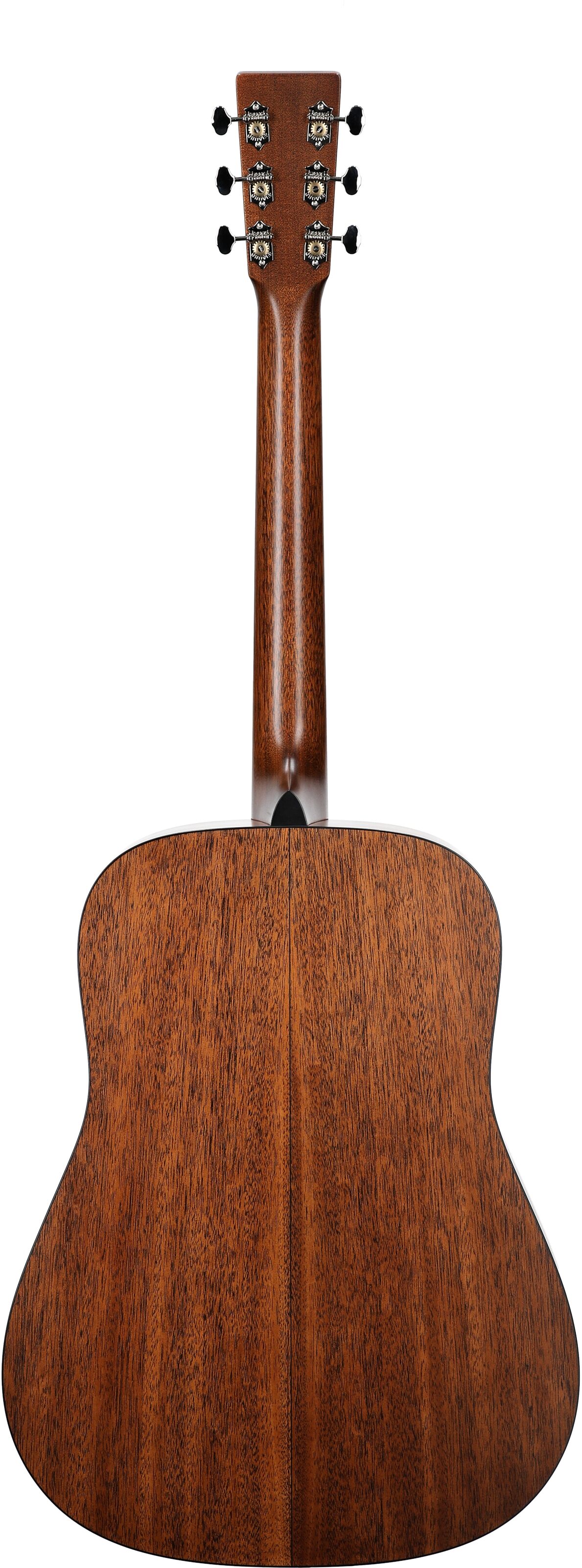 Martin D-18-v2 Satin Acoustic Guitar (with Case), Natural, Serial Number M2957287, Full Straight Back