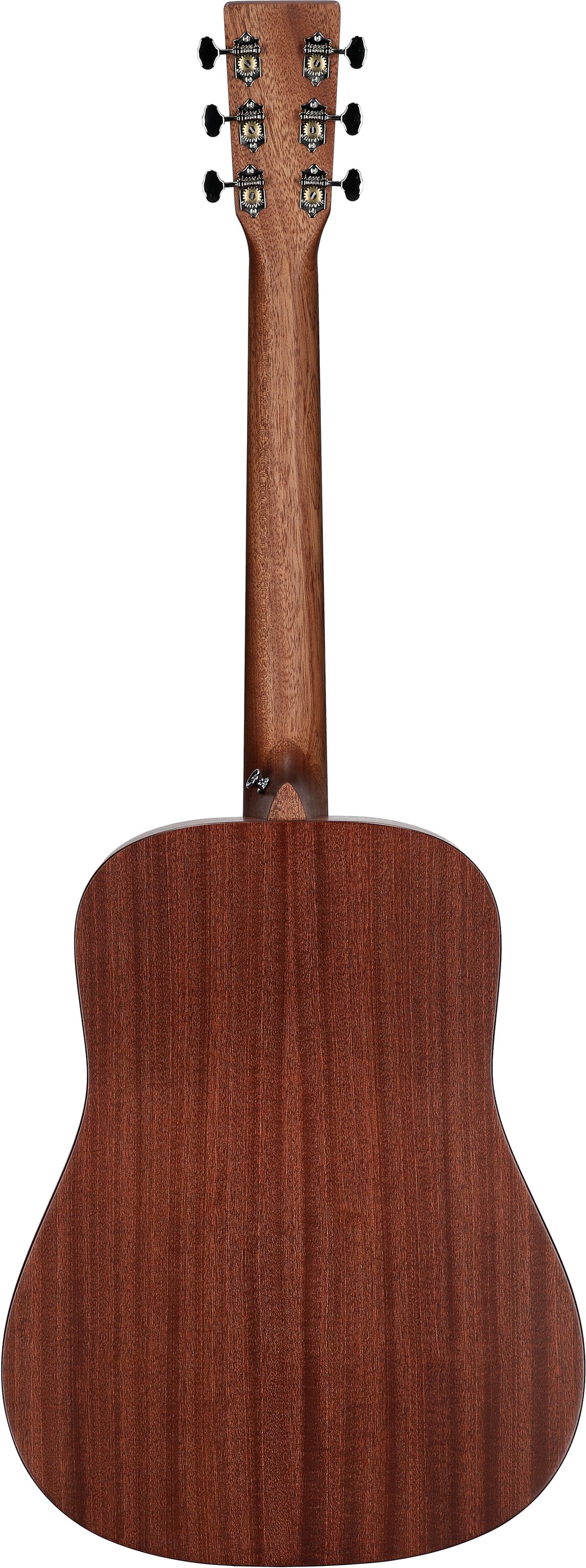 Martin D Junior E StreetLegend Burst Acoustic Guitar (with Soft Case), New, Full Straight Back