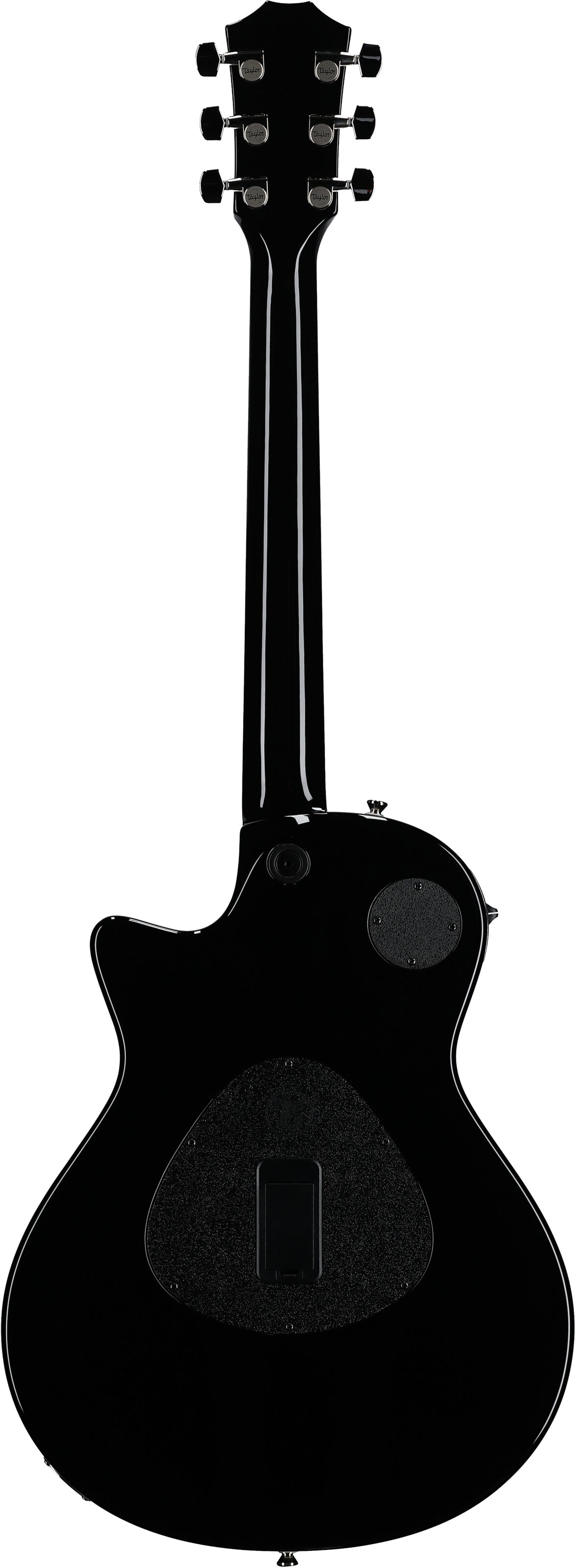 Taylor T5z Pro Armrest Electric Guitar (with Case), Harbor Blue, Full Straight Back