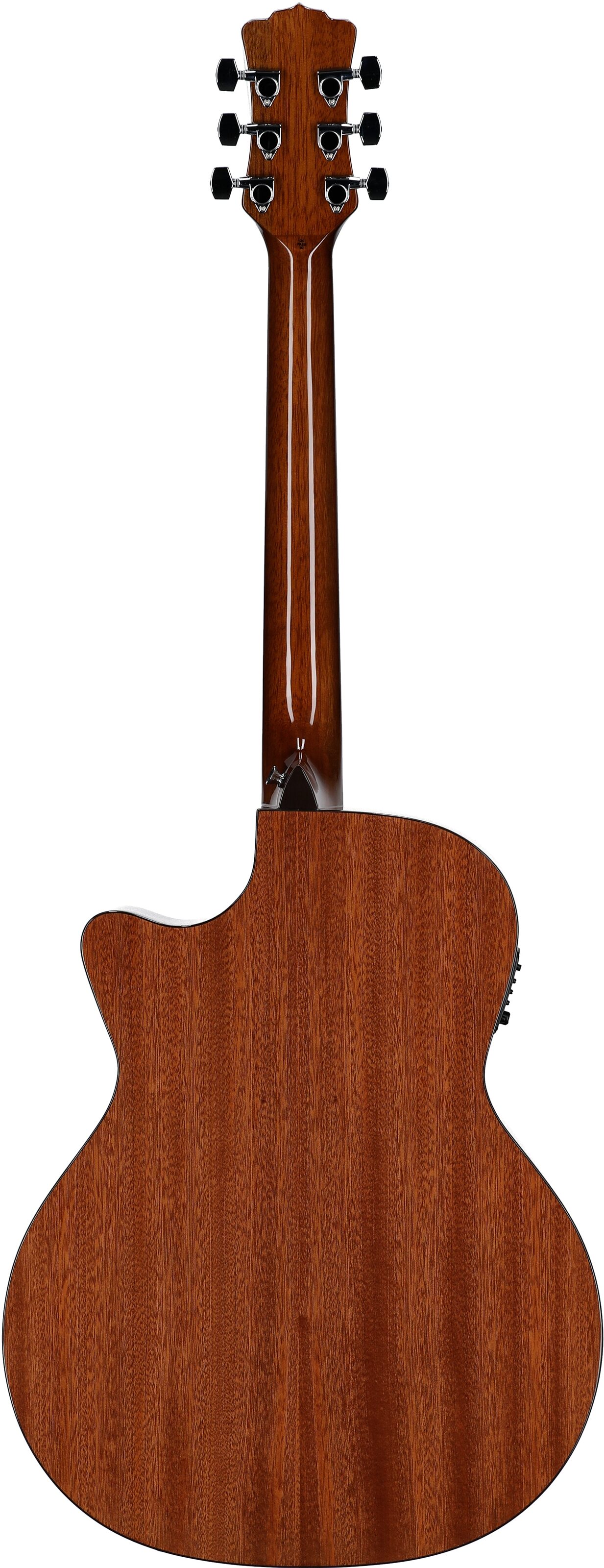 Luna Oracle Phoenix Spruce Acoustic-Electric Guitar, New, Full Straight Back