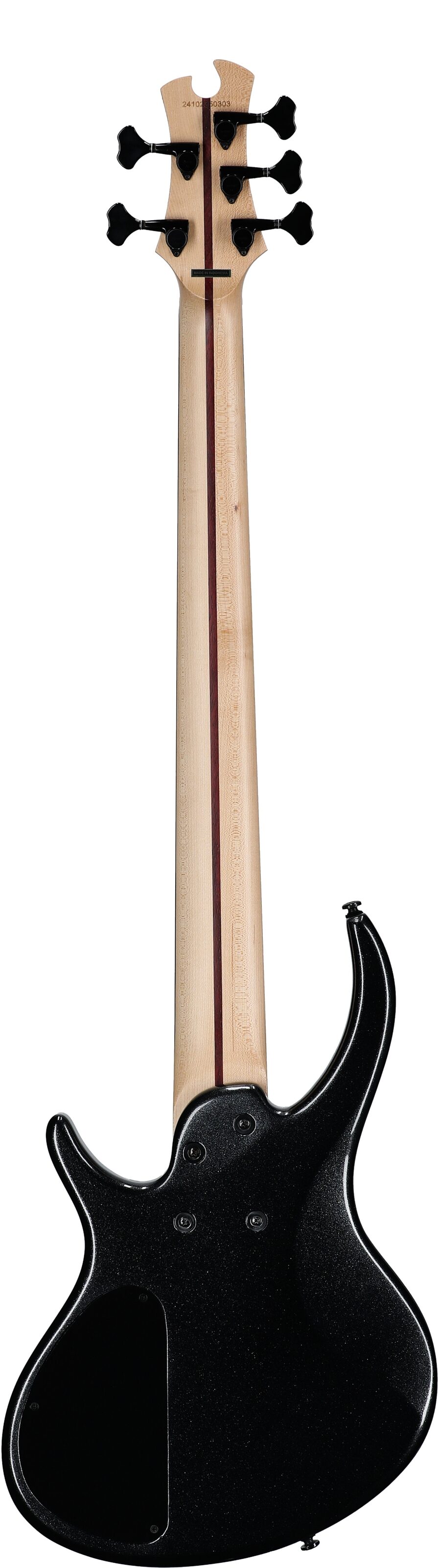 Tobias Growler V Electric Bass, 5-String (with Gig Bag), Black Pearl, Full Straight Back