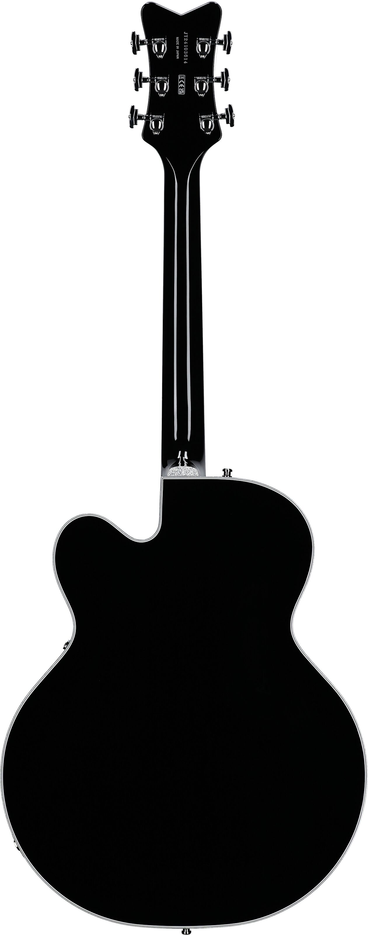 Gretsch Pro Collection Falcon Electric Guitar (with Case), Black, Open Box (Very Good), Full Straight Back