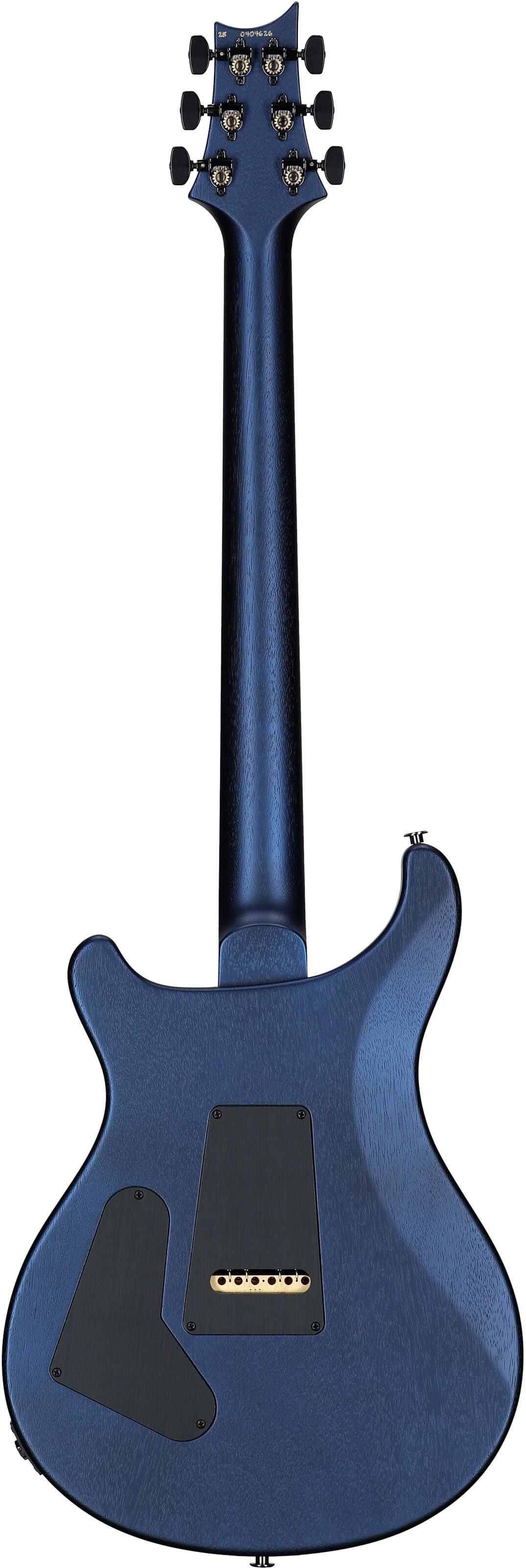 PRS Paul Reed Smith Satin Standard 24 Electric Guitar (with Case), Pearl Black, Full Straight Back