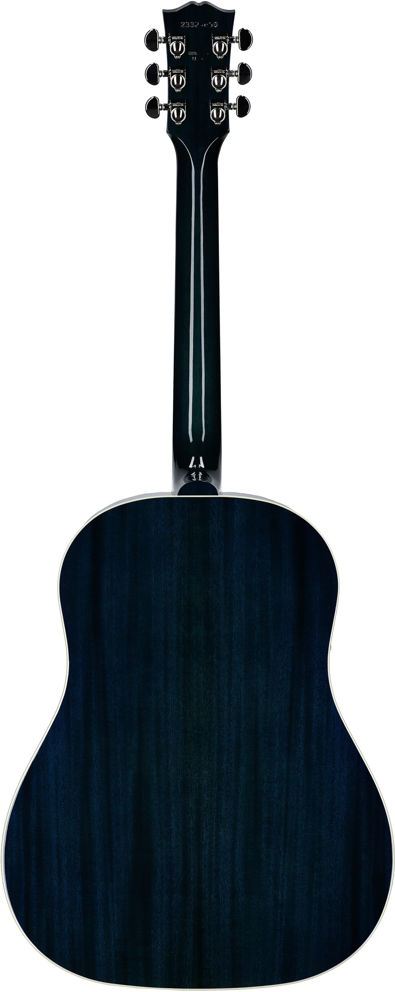 Gibson Limited Edition J-45 Standard Acoustic-Electric Guitar (with Case), Bluebonnet, Open Box (Very Good), Full Straight Back