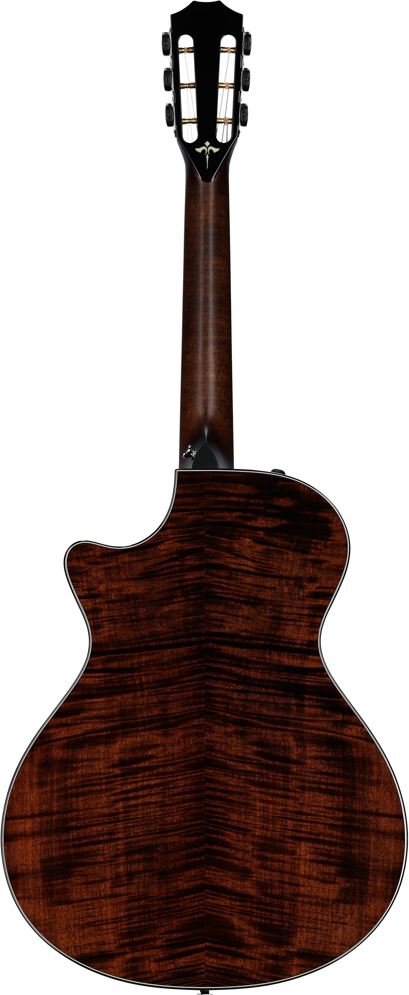 Taylor 612ce 12-Fret V Class Grand Concert Acoustic-Electric Guitar, New, Full Straight Back