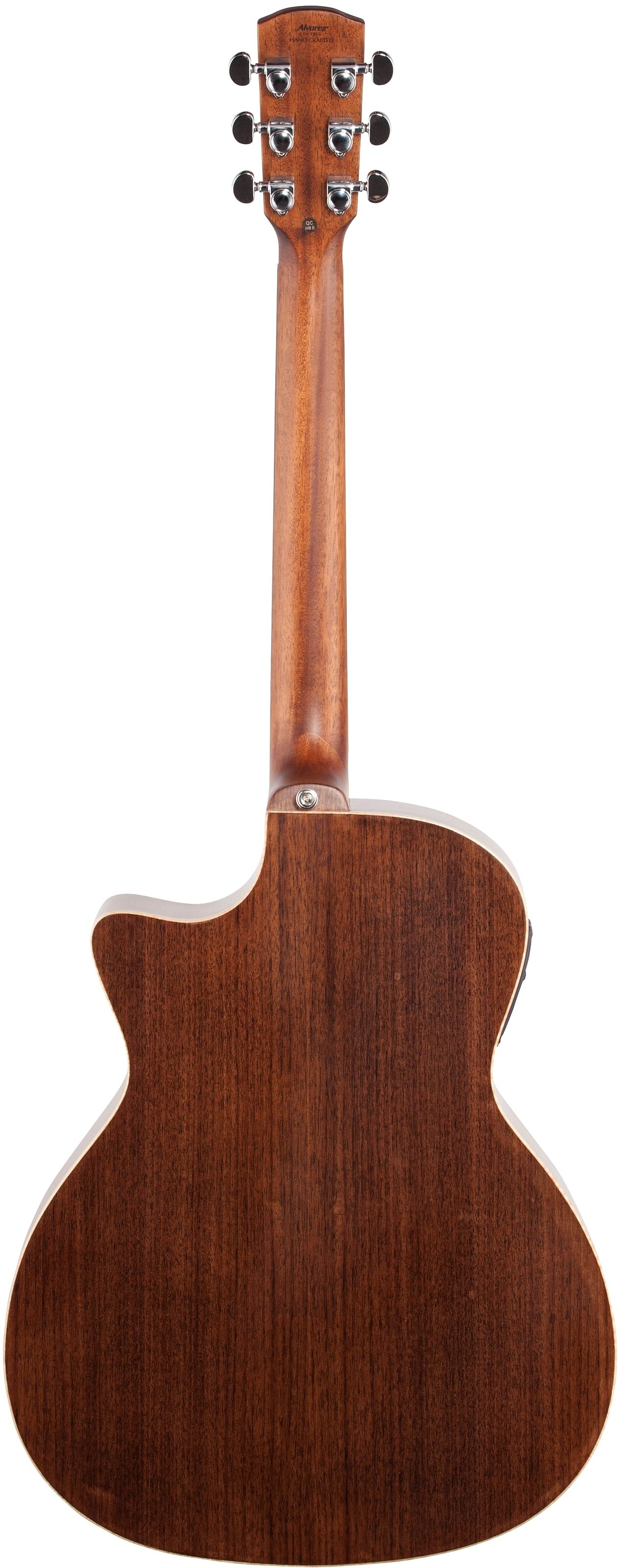 Alvarez AG70WCEAR Grand Auditorium Cutaway Acoustic-Electric Guitar, New, Full Straight Back
