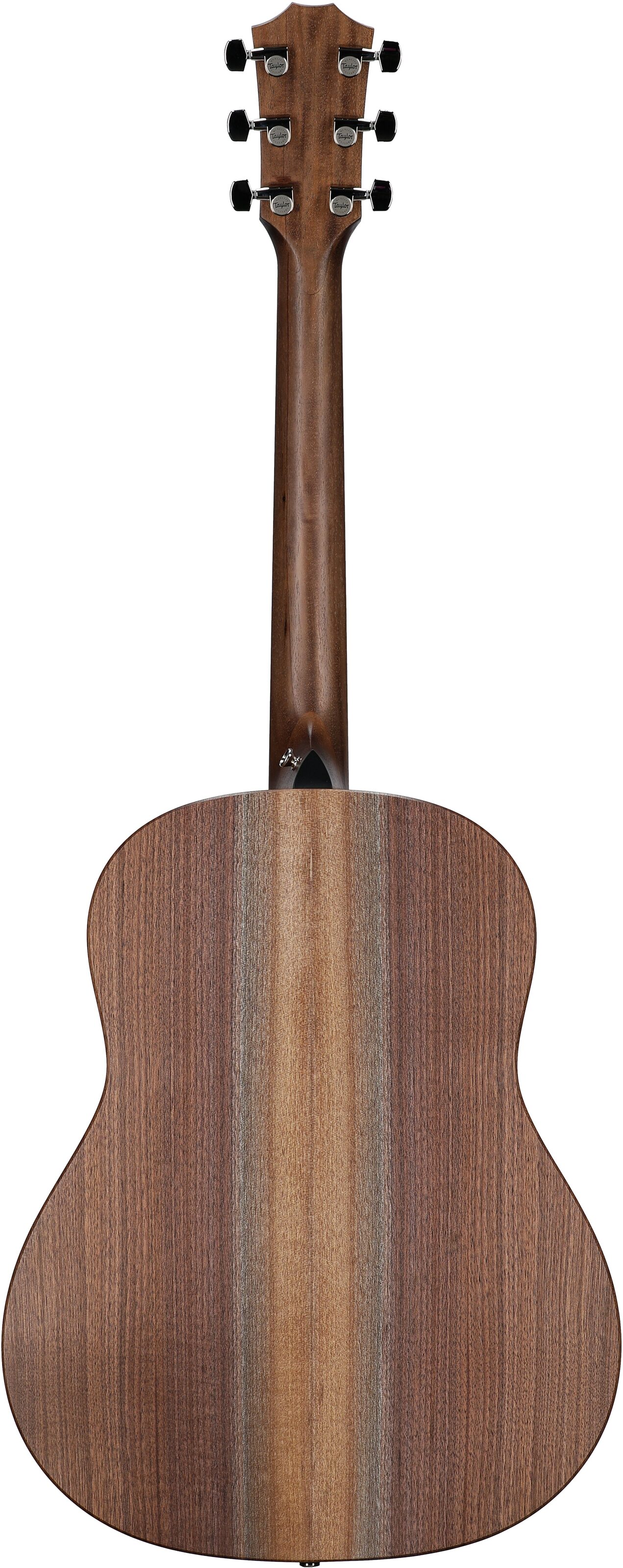 Taylor AD17 American Dream Blacktop Acoustic Guitar (with Aerocase), Blacktop, Full Straight Back