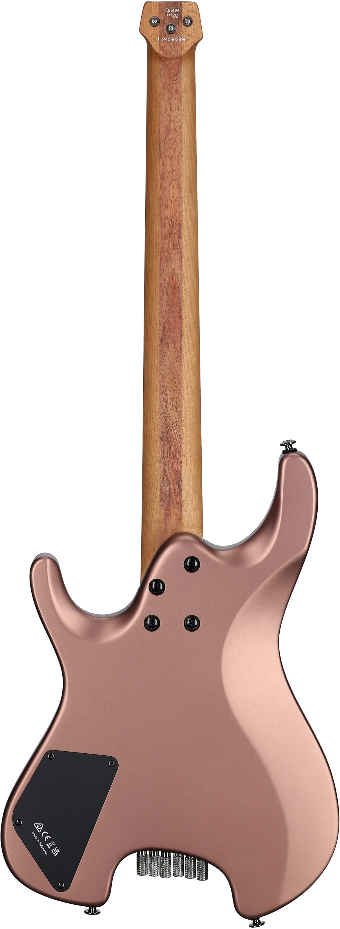 Ibanez Q52W Q Series Electric Guitar (with Gig Bag), Copper Metallic, Full Straight Back