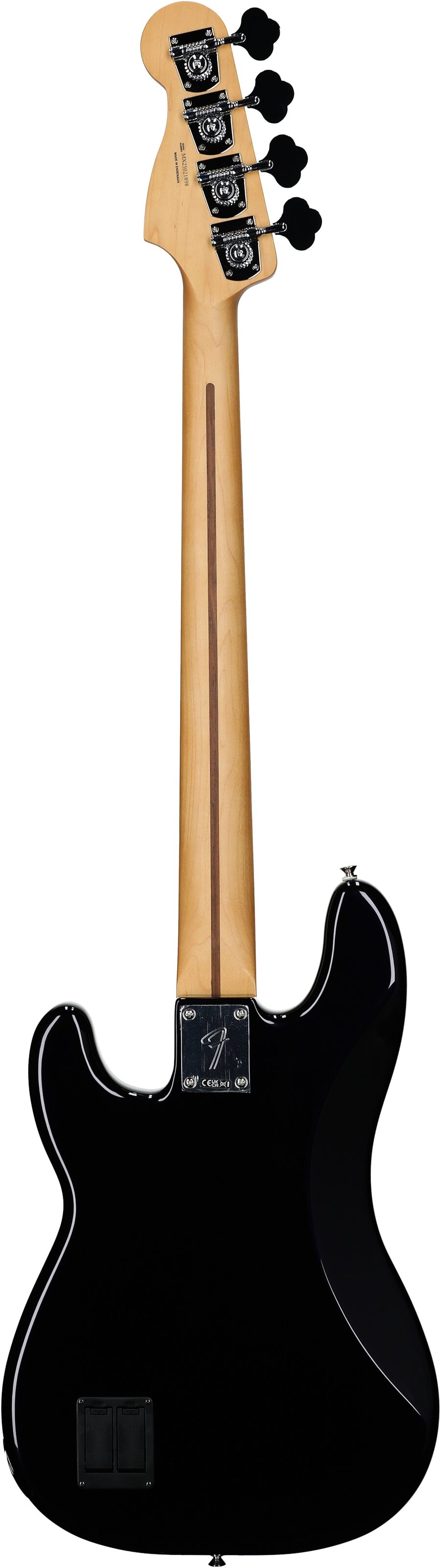 Fender Player II Modified Active Precision Electric Bass, Maple Fingerboard (with Gig Bag), Dusk, Full Straight Back