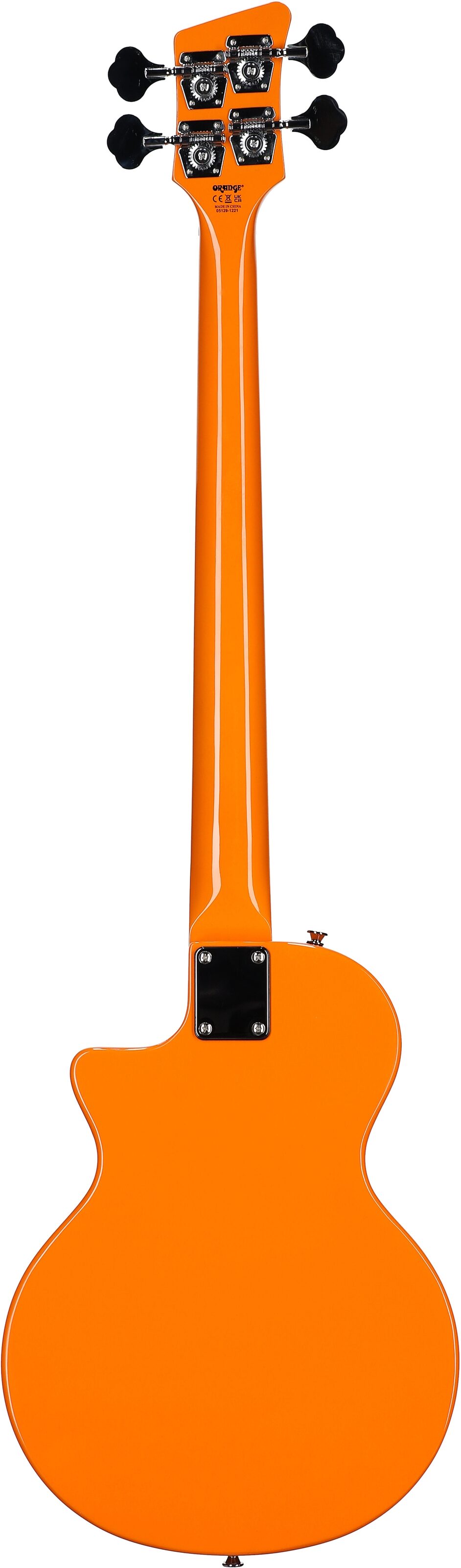 Orange O Bass Electric Bass (with Gig Bag), Orange, Open Box (Very Good), Full Straight Back