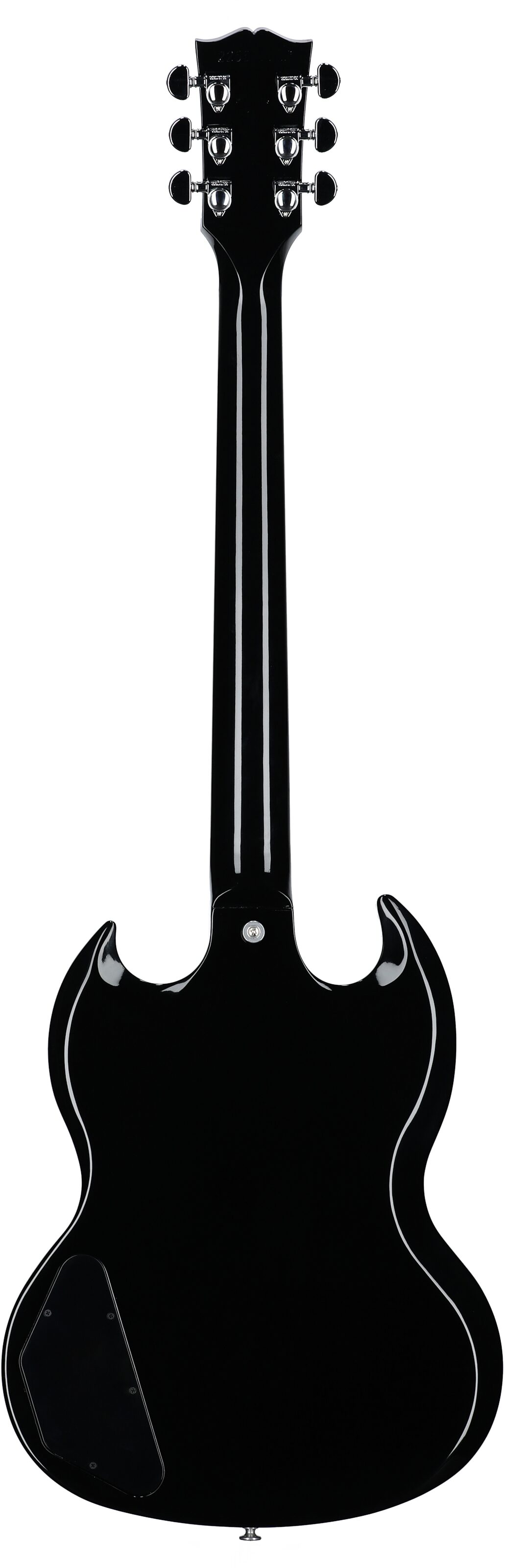 Gibson SG Standard Custom Color Electric Guitar (with Soft Case), Pelham Blue Burst, Full Straight Back