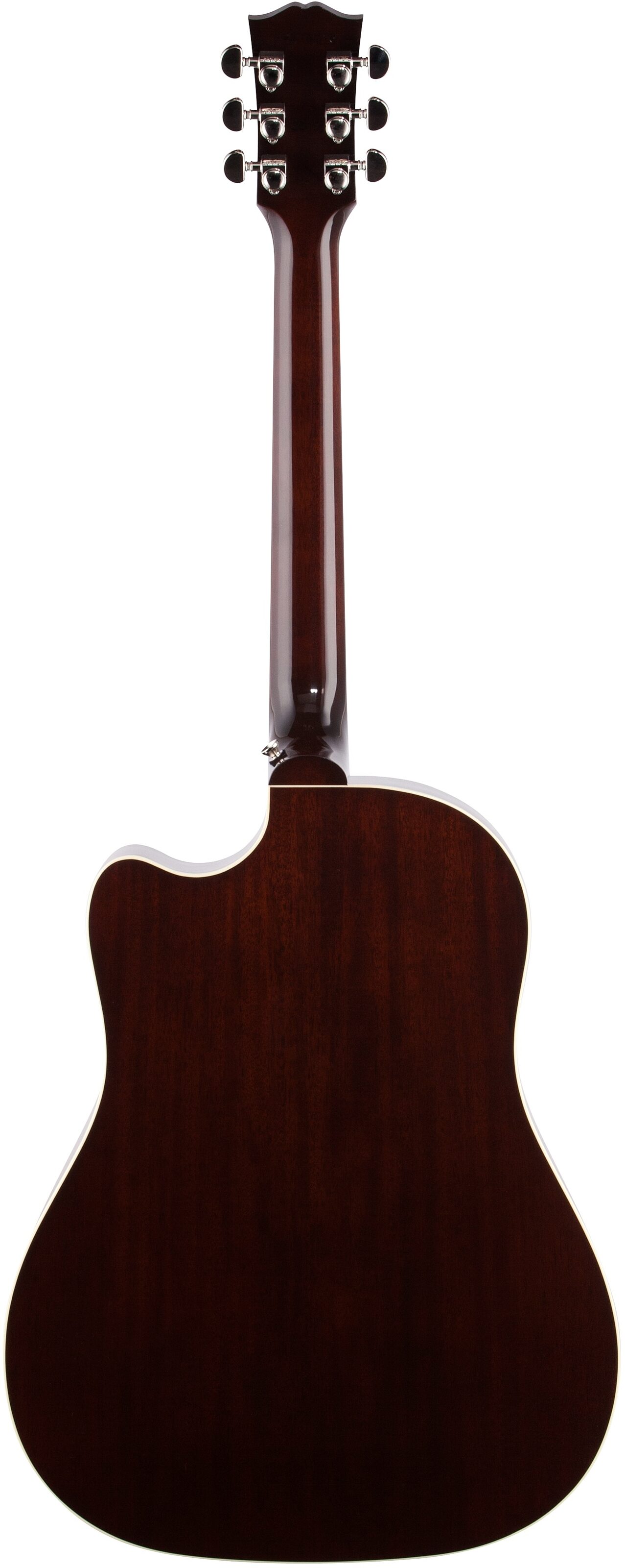 Gibson J-45 Cutaway Acoustic-Electric Guitar (with Case), Full Straight Back