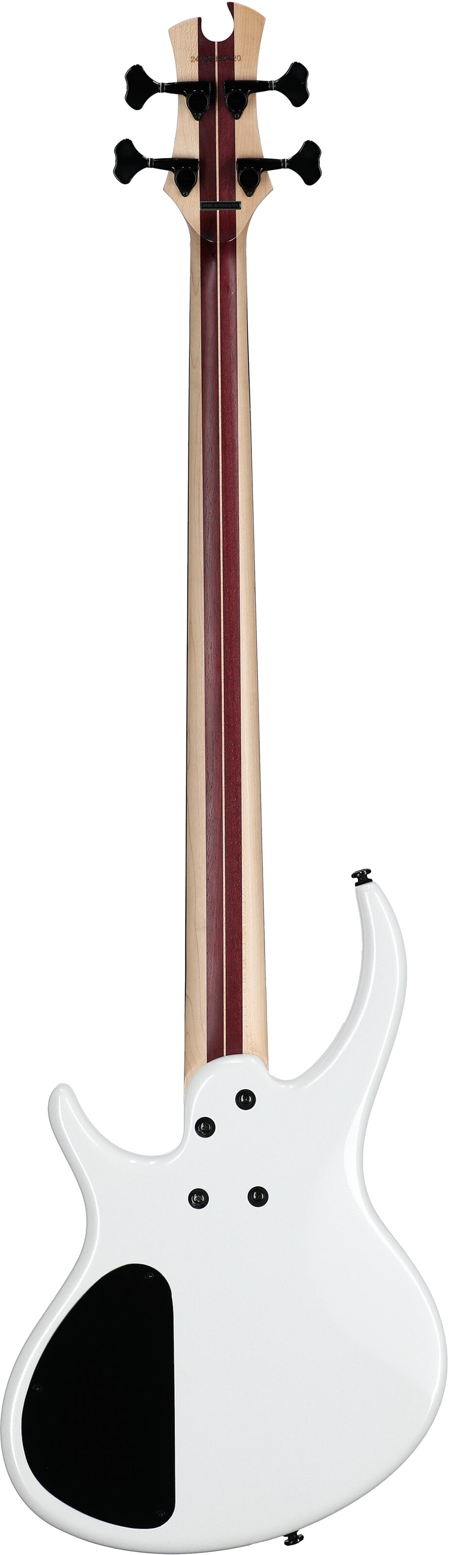 Tobias Killer B IV Bass Guitar (with Gig Bag), White Pearl, Full Straight Back