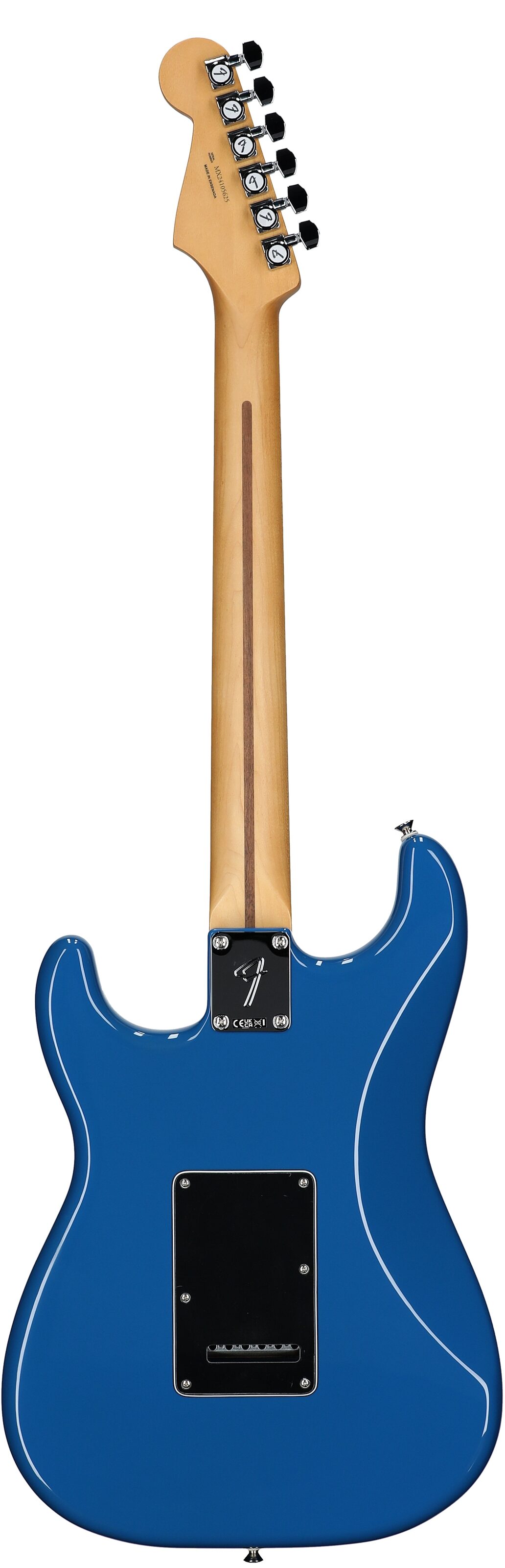 Fender Player II Modified Stratocaster HSS Electric Guitar, Rosewood Fingerboard (with Gig Bag), Electric Blue, Full Straight Back