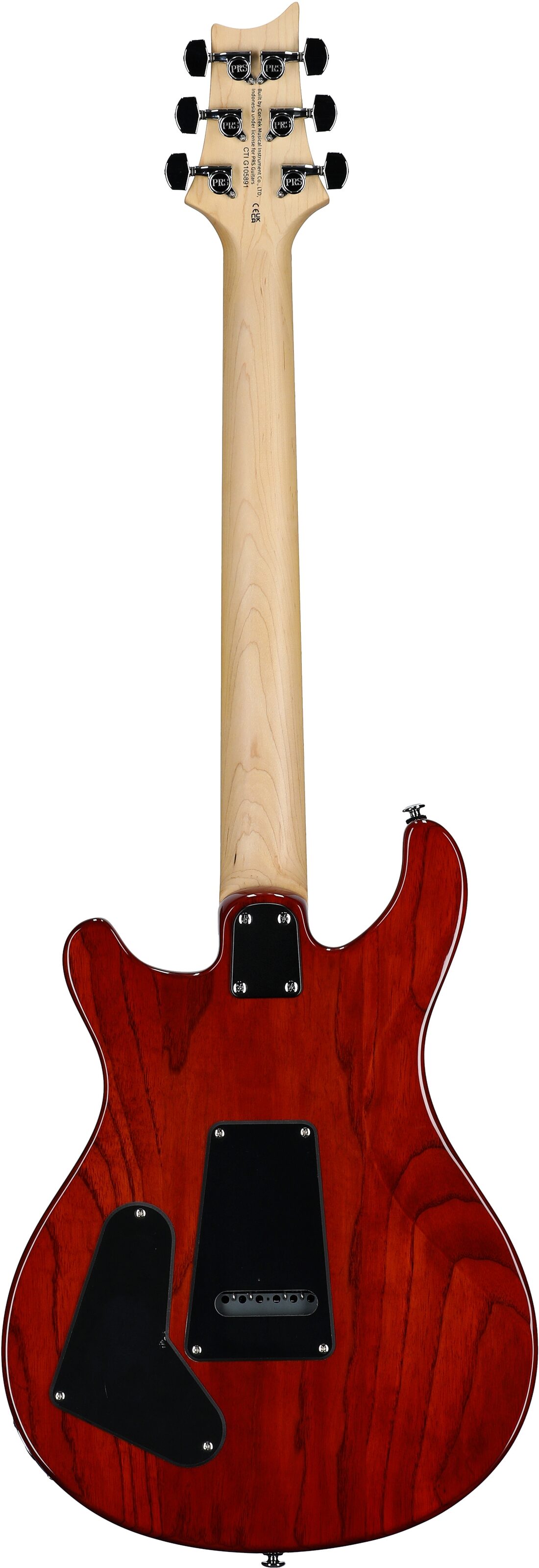 PRS Paul Reed Smith SE Swamp Ash Special Electric Guitar (with Gig Bag), Vintage Sunburst, Full Straight Back