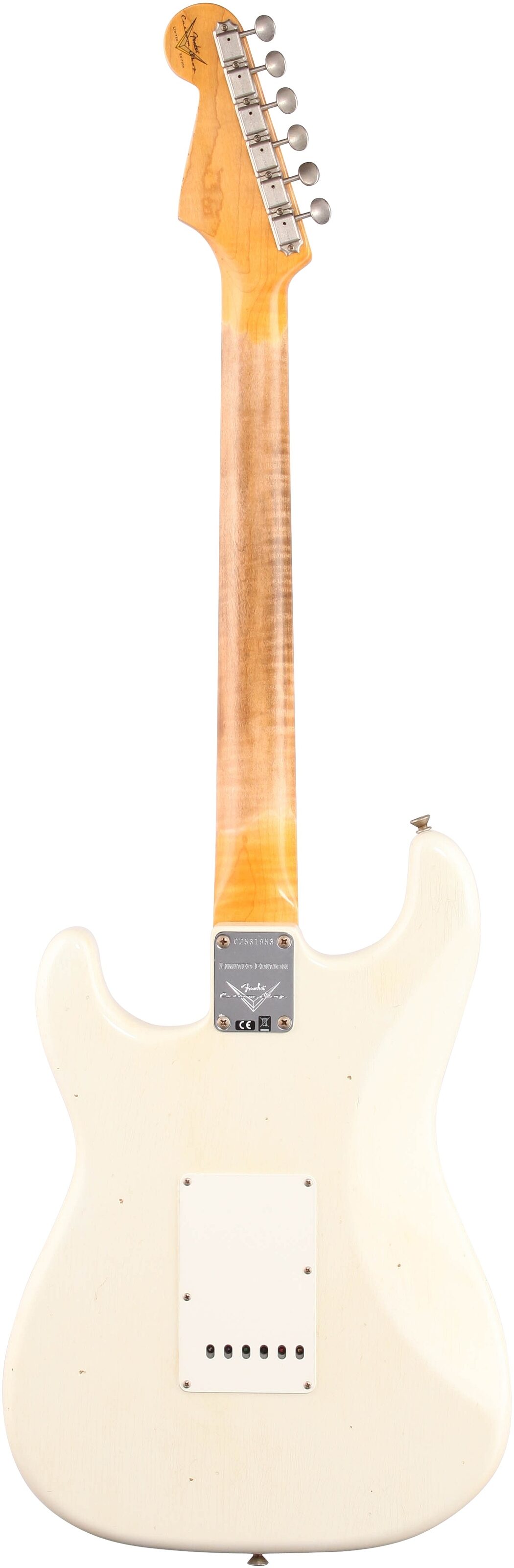 Fender Custom Shop '59 Special Stratocaster Journey Relic Electric Guitar (with Case), Full Straight Back
