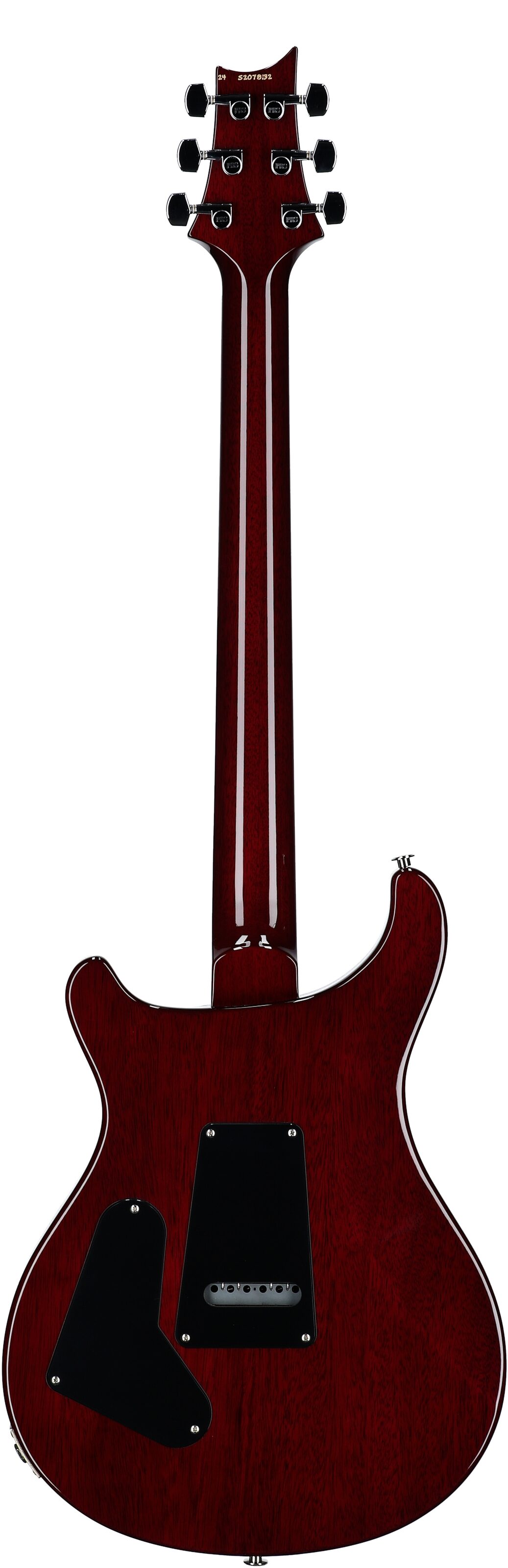 PRS Paul Reed Smith S2 Custom Color 24 Electric Guitar (with Gig Bag), Faded Gray Black Purple Burst, Open Box (Very Good), Full Straight Back