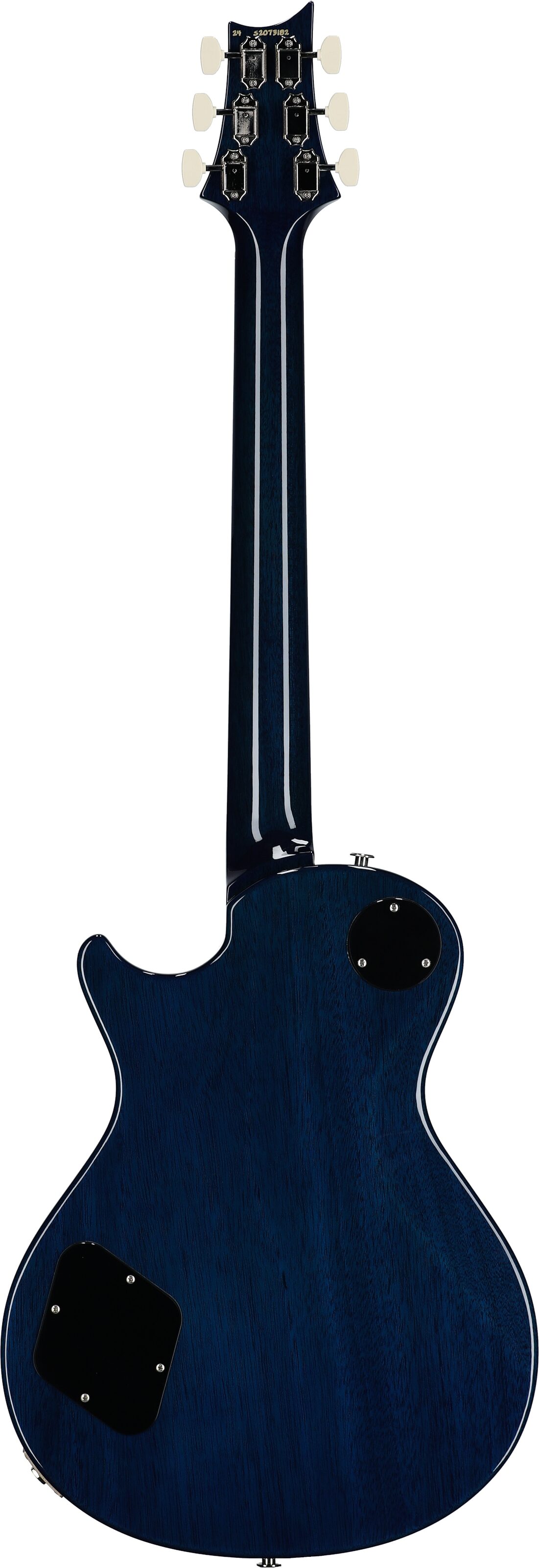 PRS Paul Reed Smith S2 McCarty 594 Singlecut Quilt Electric Guitar (with Gig Bag), Blue Matteo, Full Straight Back