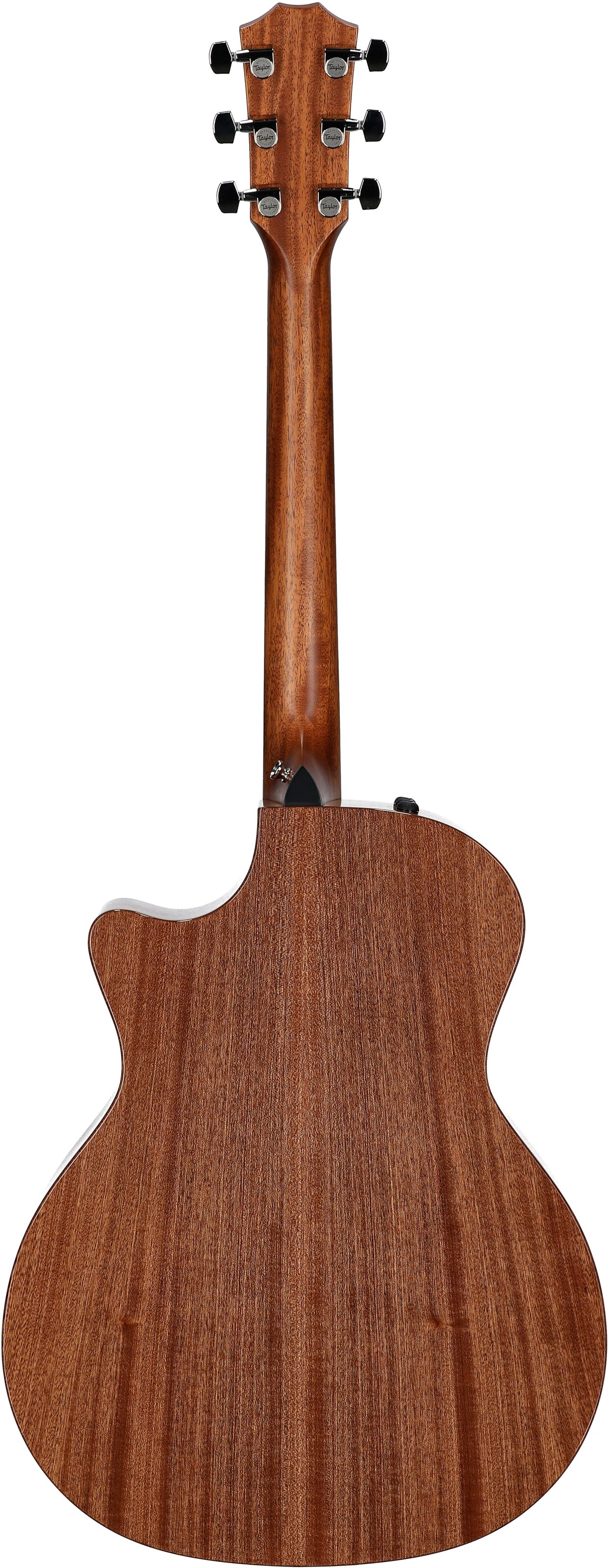 Taylor 314ce Studio Acoustic-Electric Guitar (with Gig Bag), Shaded Edge Burst, Full Straight Back