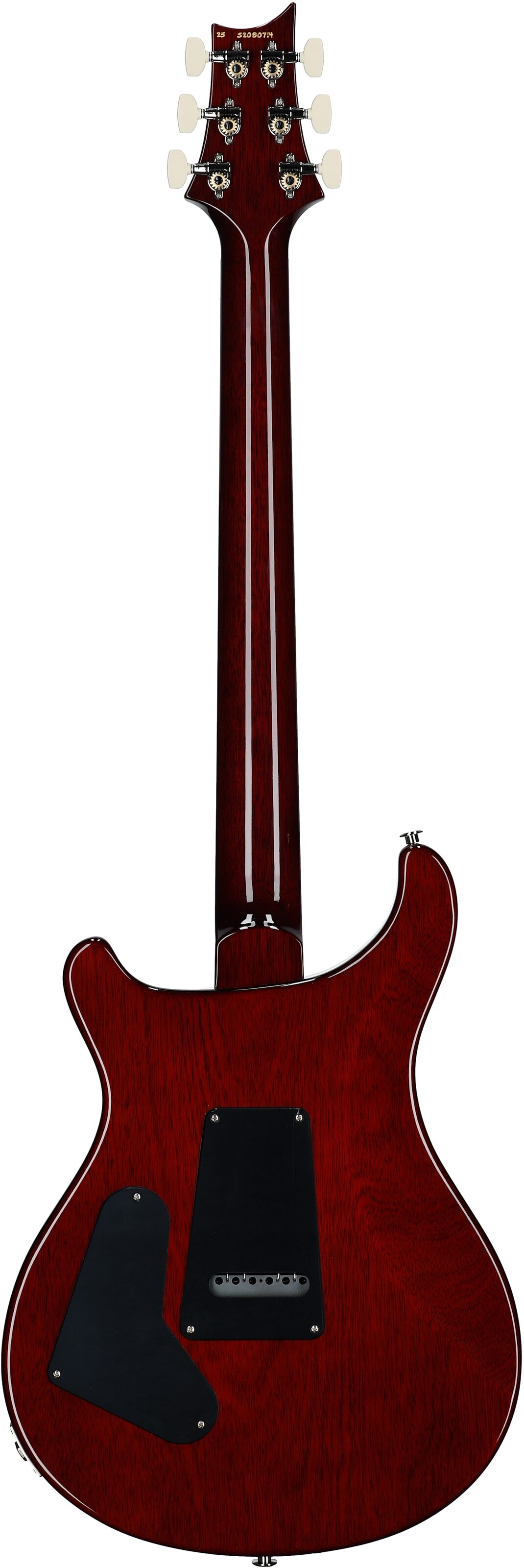 PRS Paul Reed Smith S2 Custom Color 24 Electric Guitar (with Gig Bag), Dark Cherry Sunburst, Full Straight Back