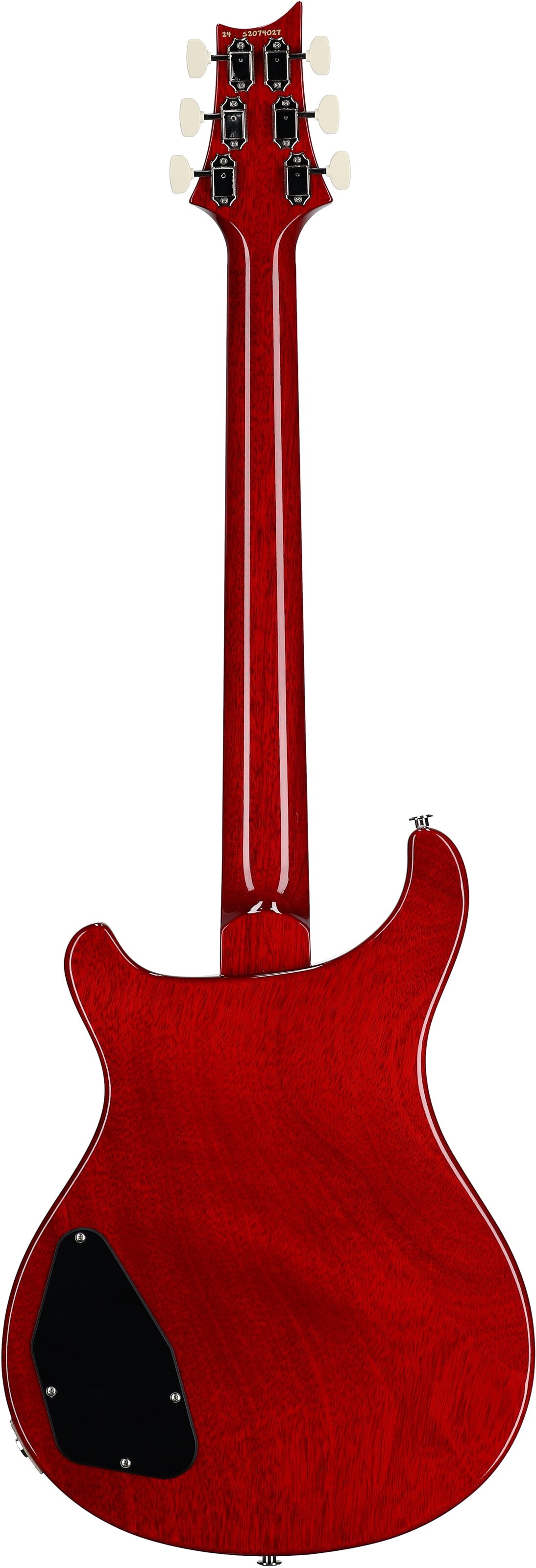 PRS Paul Reed Smith S2 McCarty 594 Thinline Electric Guitar (with Gig Bag), Vintage Cherry, Full Straight Back