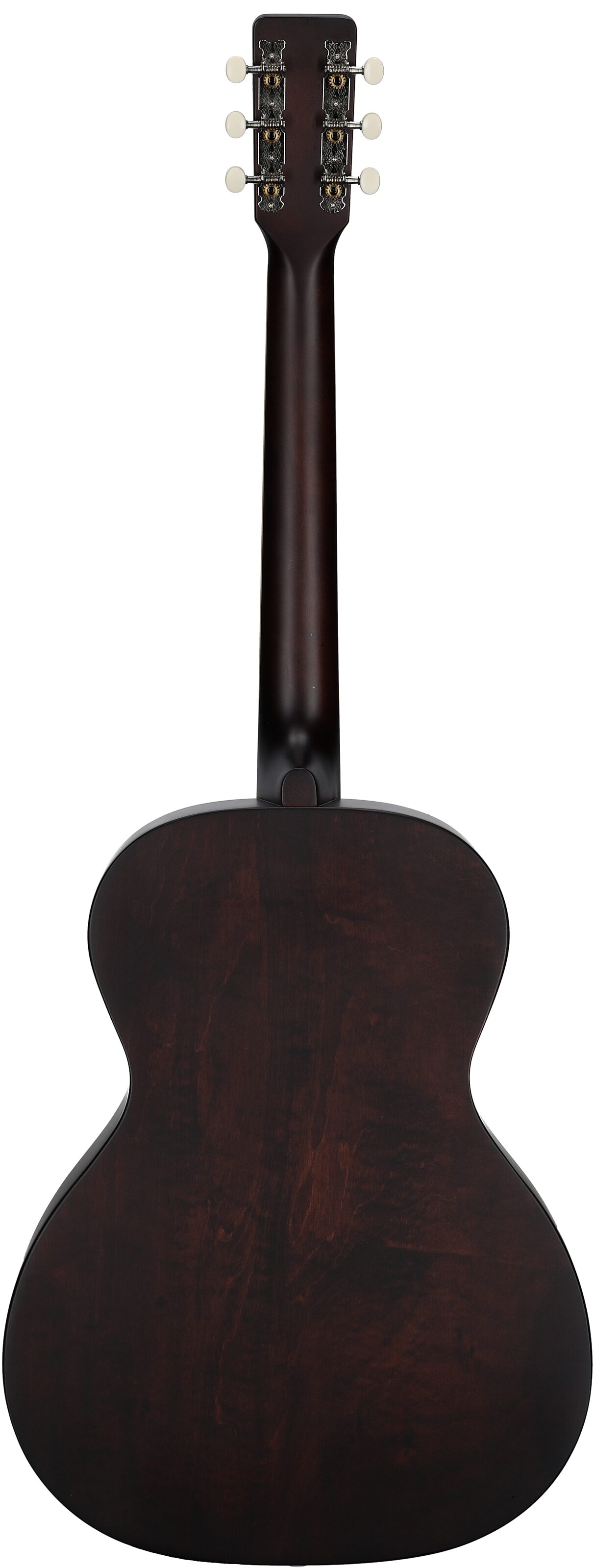 Gretsch Jim Dandy Concert Acoustic Guitar, Rex Burst, Full Straight Back