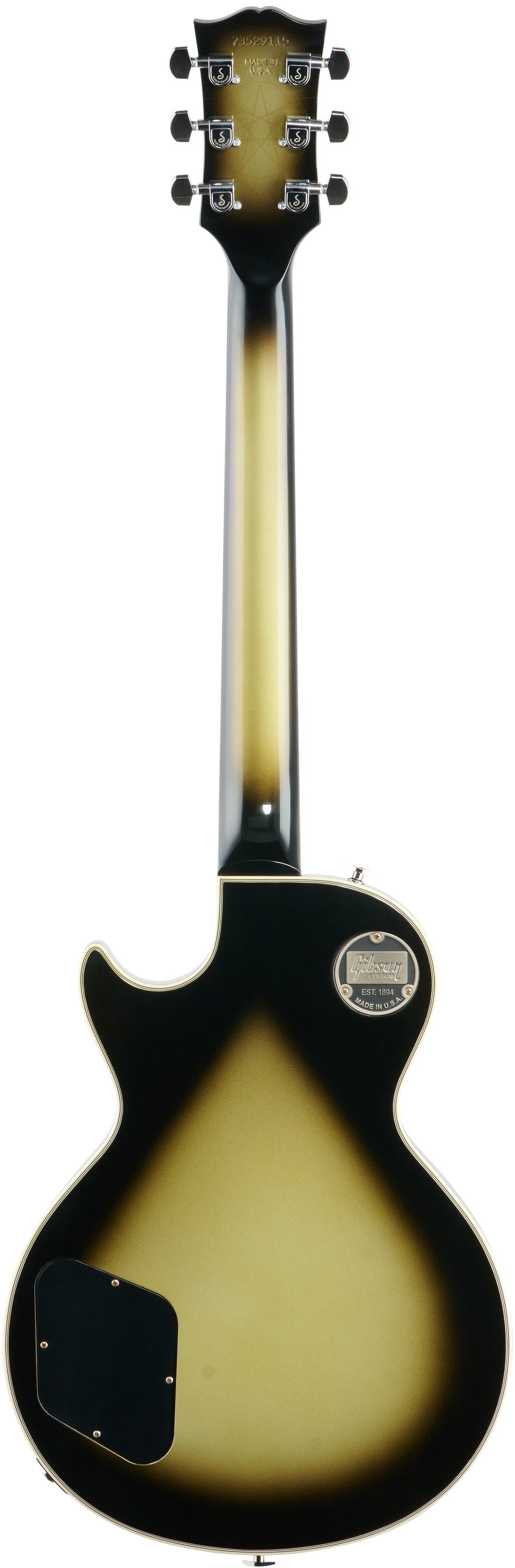 Gibson Custom Shop Adam Jones '79 Les Paul Custom VOS Electric Guitar, Full Straight Back
