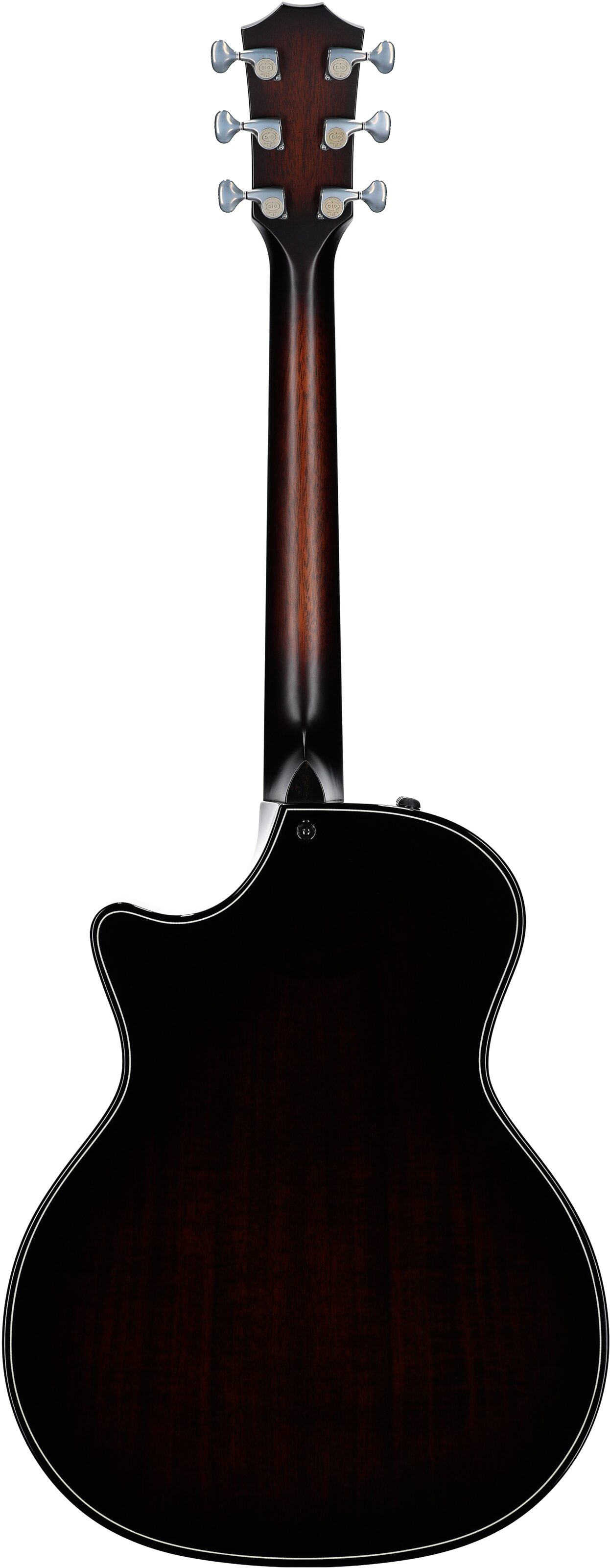 Taylor Builder's Edition 524ce Grand Auditorium Acoustic-Electric Guitar (with Case), Kona Burst, Full Straight Back