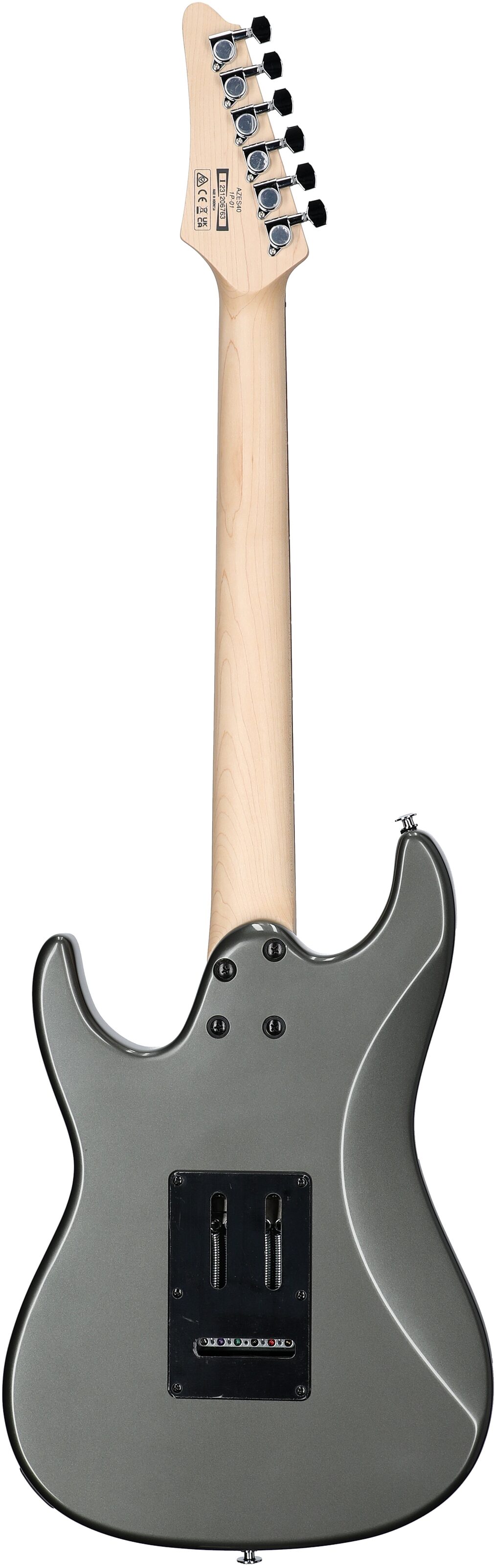 Ibanez AZES40 AZ Essentials Electric Guitar, Tungsten, Full Straight Back
