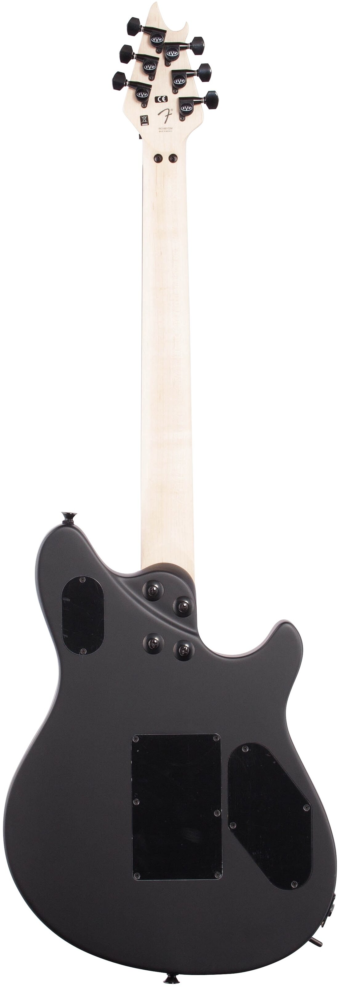 EVH Eddie Van Halen Wolfgang Special Electric Guitar, Left-Handed, Stealth Black, Full Straight Back