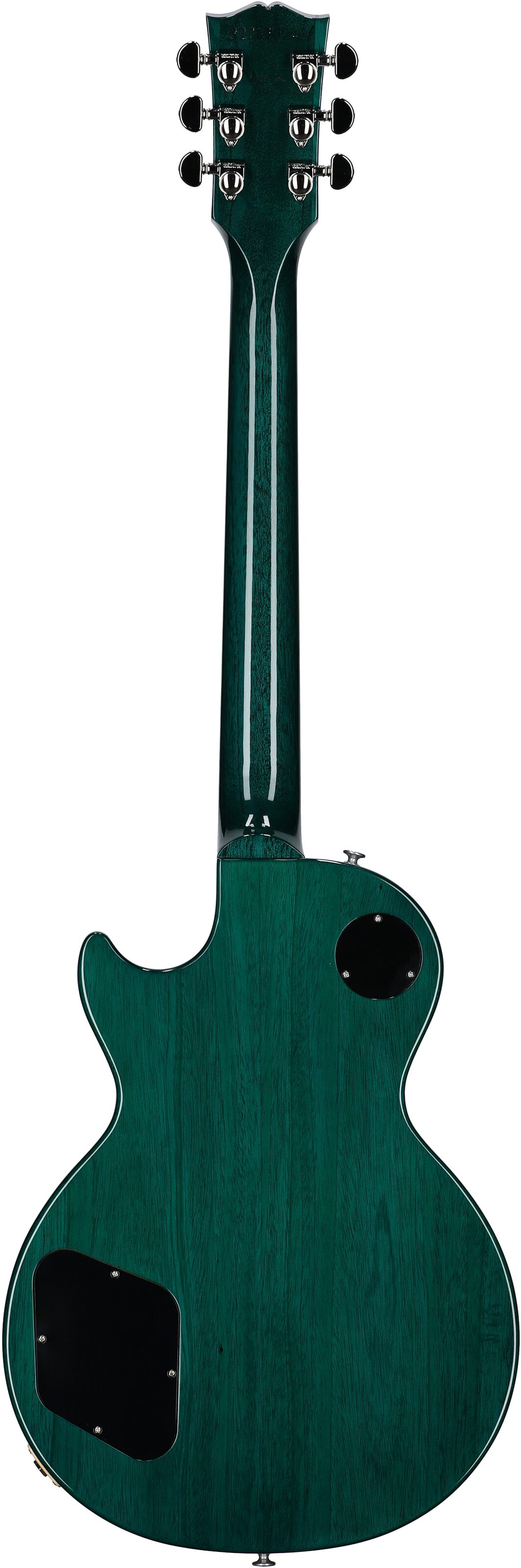 Gibson Exclusive Les Paul Standard 60s AAA Electric Guitar, Quilted Ocean Water, Full Straight Back