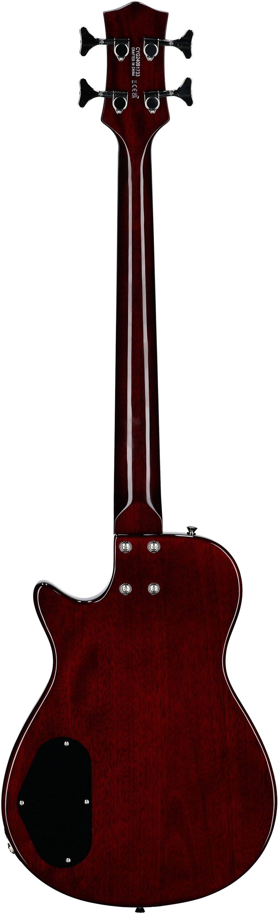Gretsch Streamliner Jet Club Electric Bass, Walnut Stain, Full Straight Back