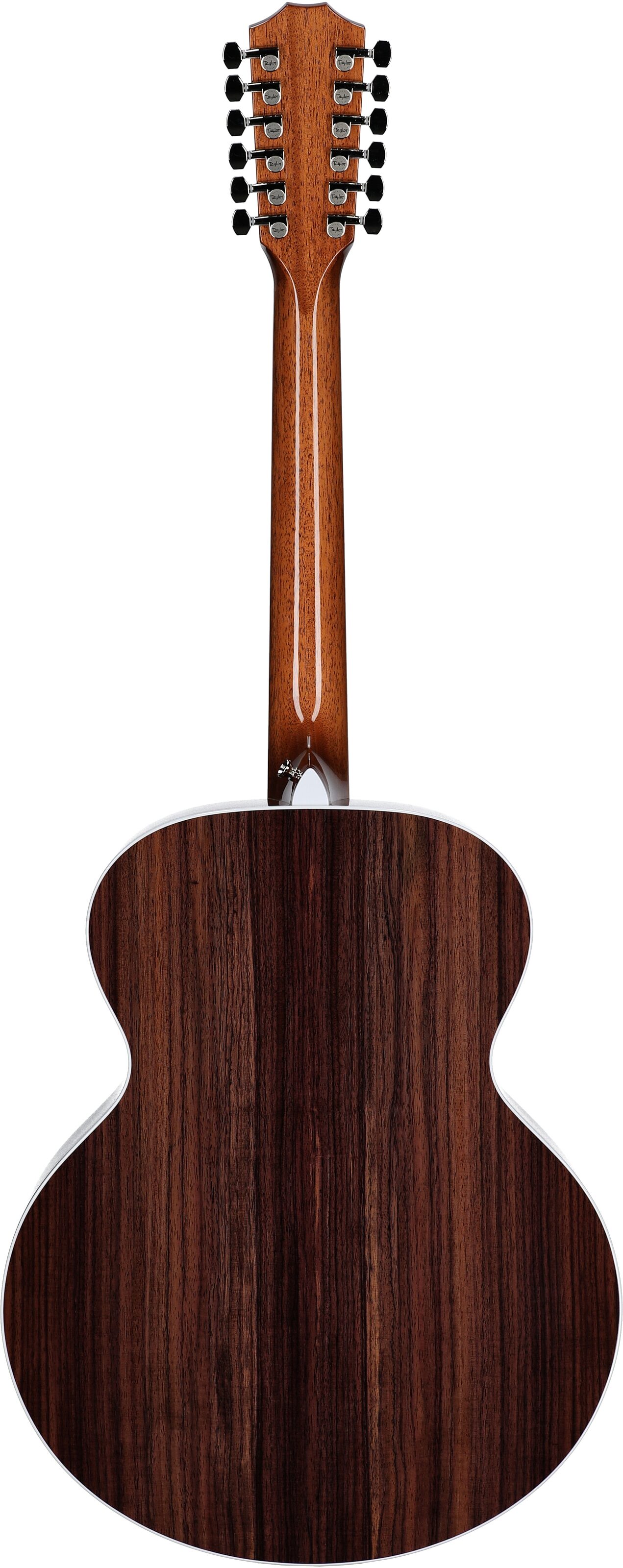 Taylor 855e Jumbo Acoustic-Electric Guitar, 12-String (with Case), New, Full Straight Back