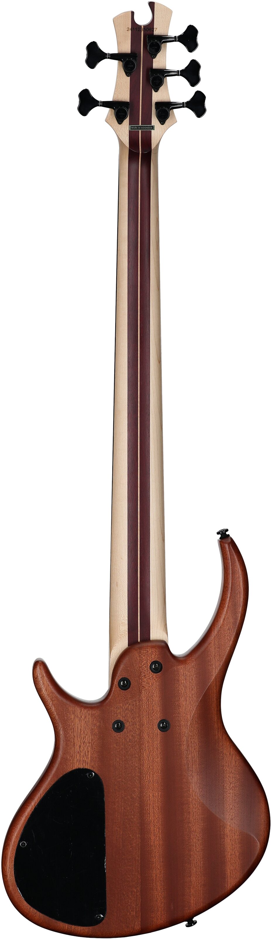 Tobias Killer B V Electric Bass, 5-String (with Gig Bag), Satin Natural, Full Straight Back