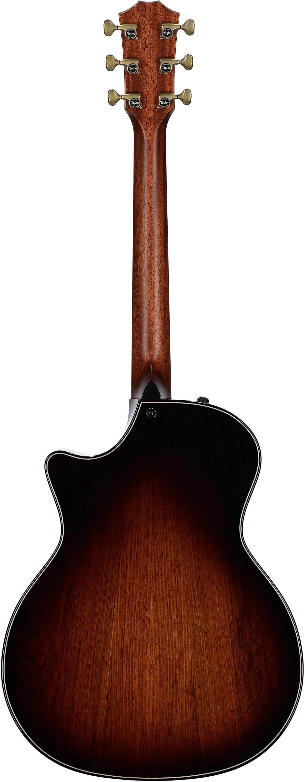 Taylor Builders Edition 814ce Guitar Honduran Rosewood Redwood Acoustic-Electric Guitar, Shaded Edgeburst, Full Straight Back