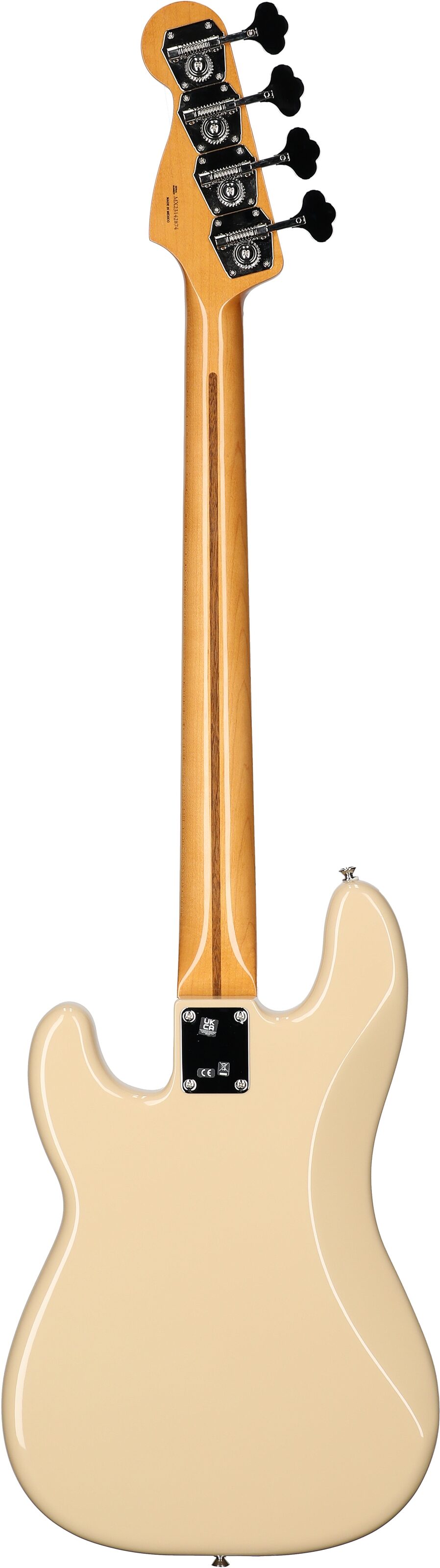 Fender Vintera II '50s Precision Electric Bass, Maple Fingerboard (with Gig Bag), Desert Sand, Full Straight Back