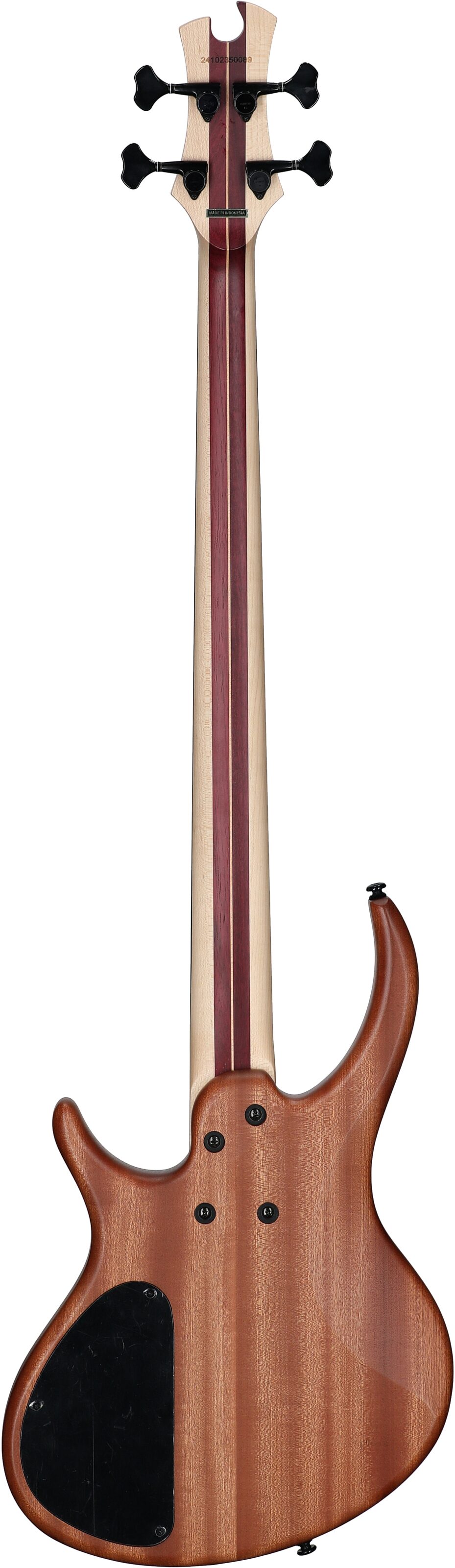 Tobias Killer B IV Bass Guitar (with Gig Bag), Satin Natura, Full Straight Back