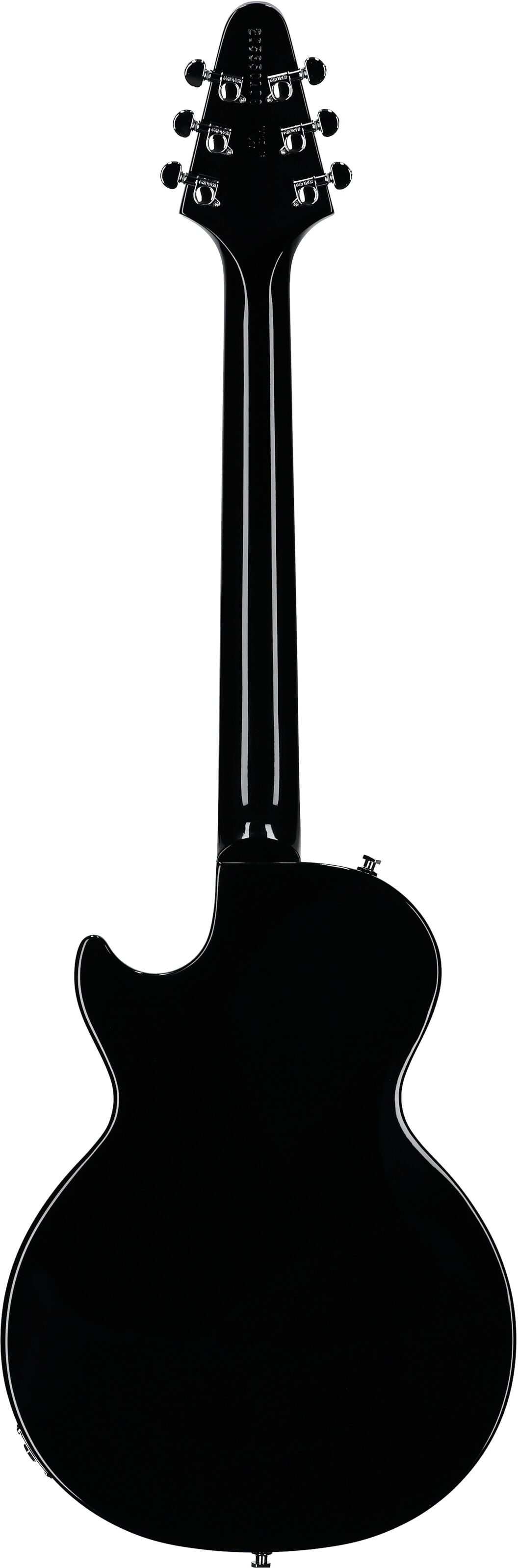 Gibson Limited Edition Les Paul Music City Special 50th Anniversary Electric Guitar (with Soft Case), Ebony, Full Straight Back