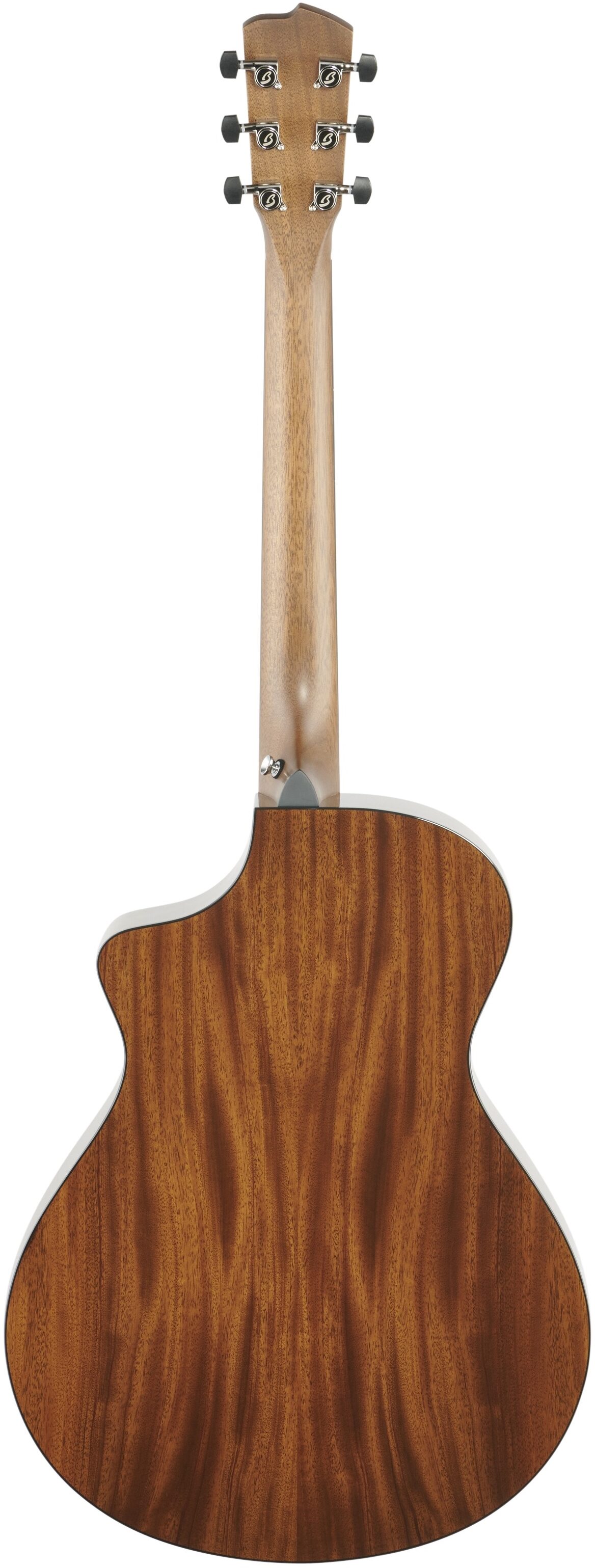 Breedlove Exclusive Premier Concert CE Acoustic-Electric Guitar (with Gig Bag), Full Straight Back