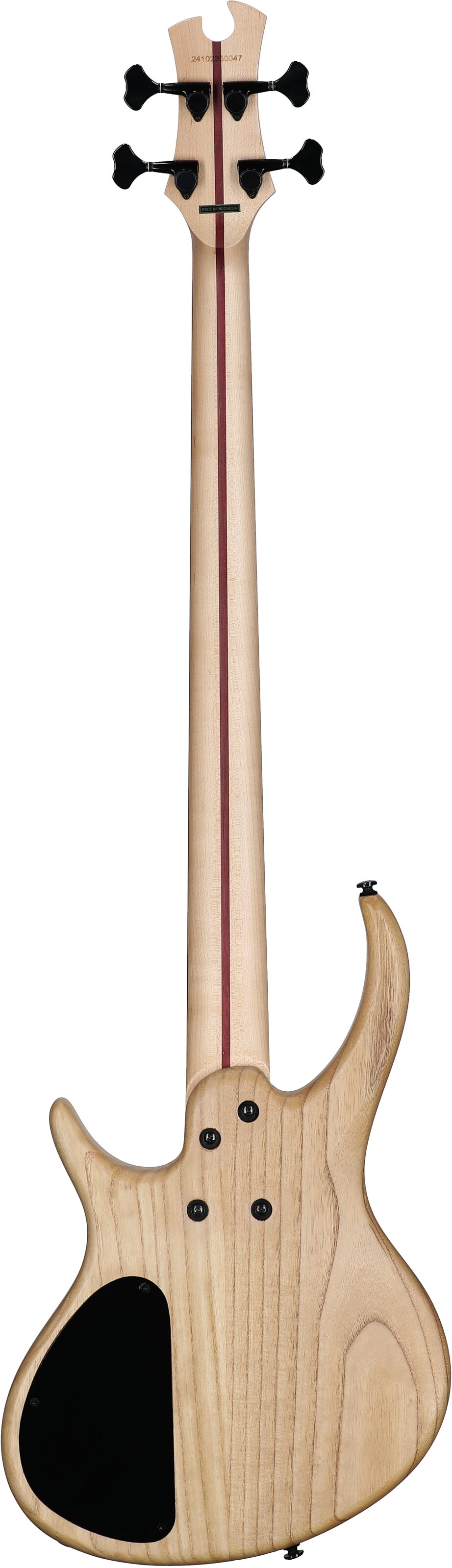 Tobias Growler IV Premium Electric Bass (with Gig Bag), Satin Natural, Full Straight Back